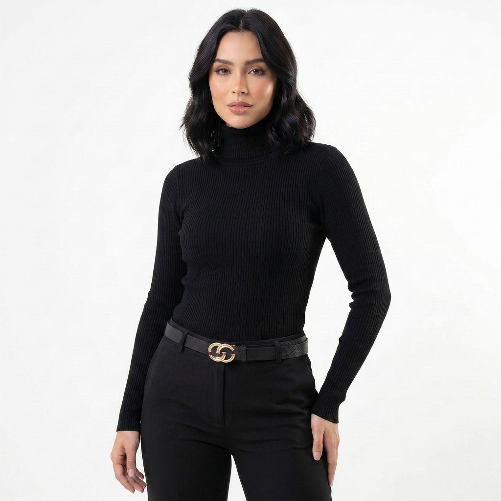 Sweater Beatle Mujer Lanilla Suave Formal-0