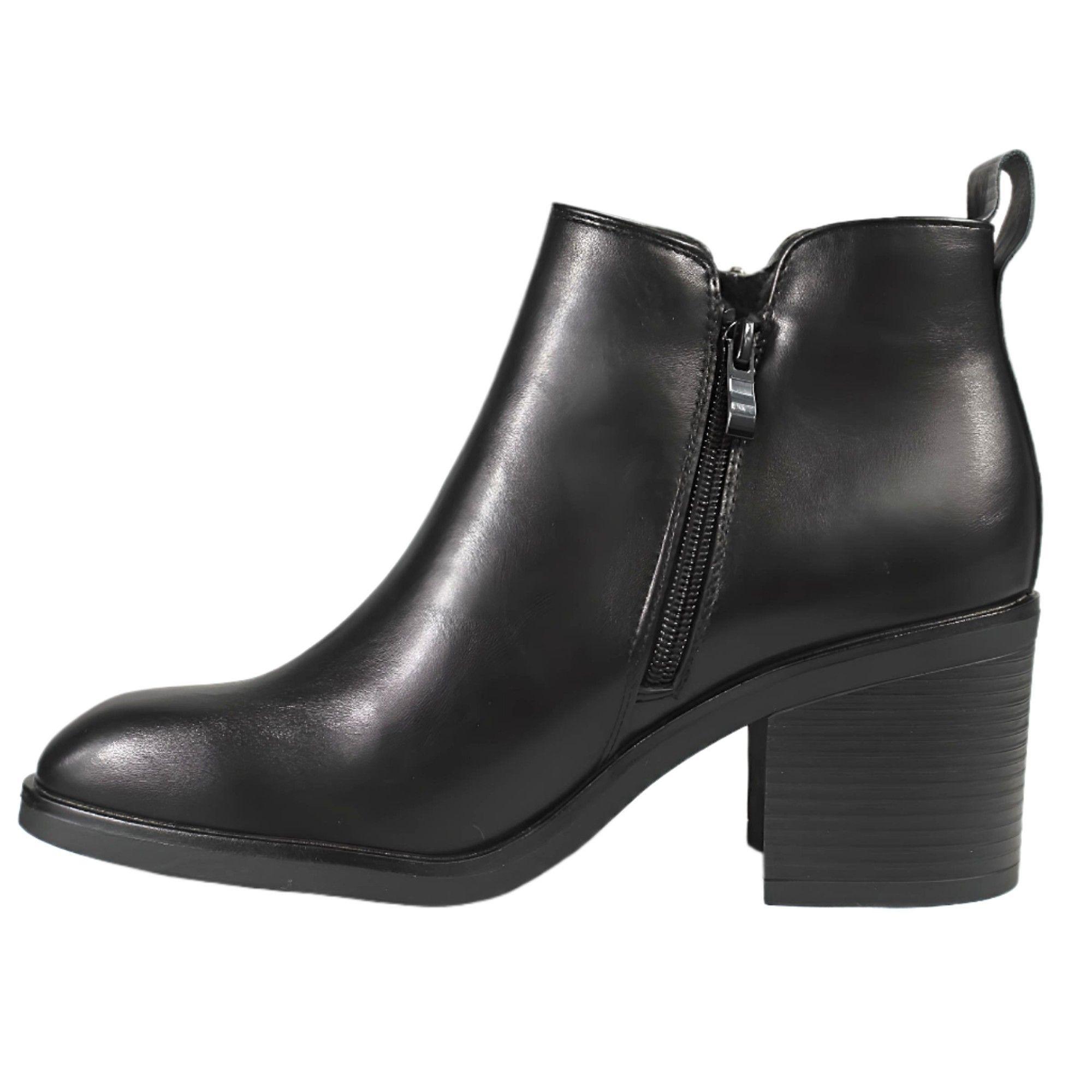 Botin Mujer Taco Medio 83 Yassne Negro-3