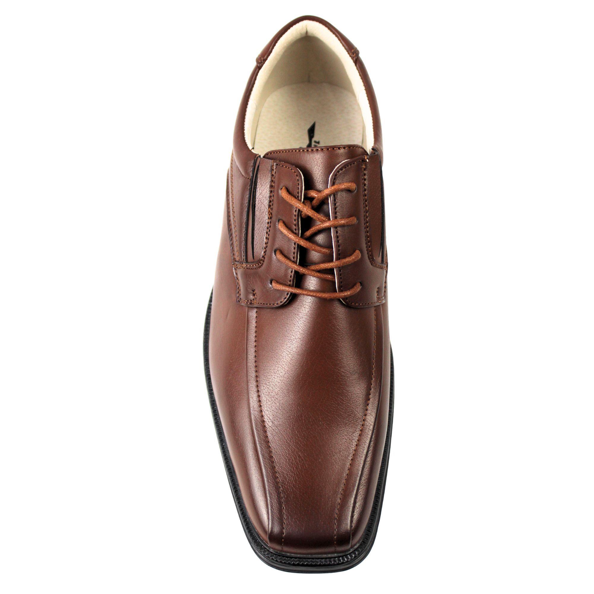Zapatos de Hombre de Vestir Clásicos 71-3 Café Oscuro-2