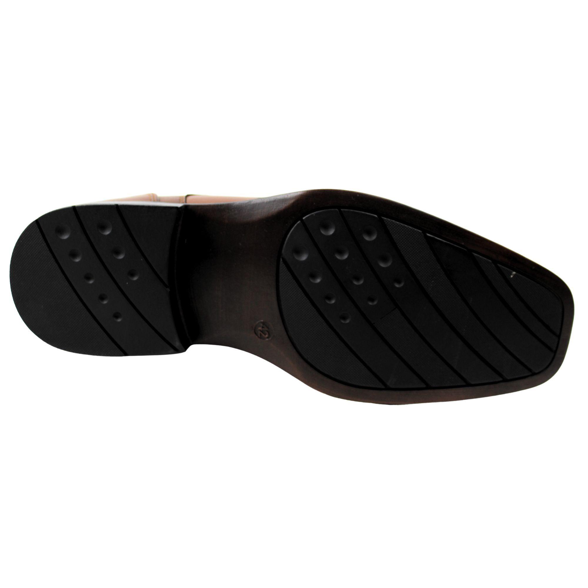 Zapatos de Hombre de Vestir Clásicos 71-3 Café Oscuro-3