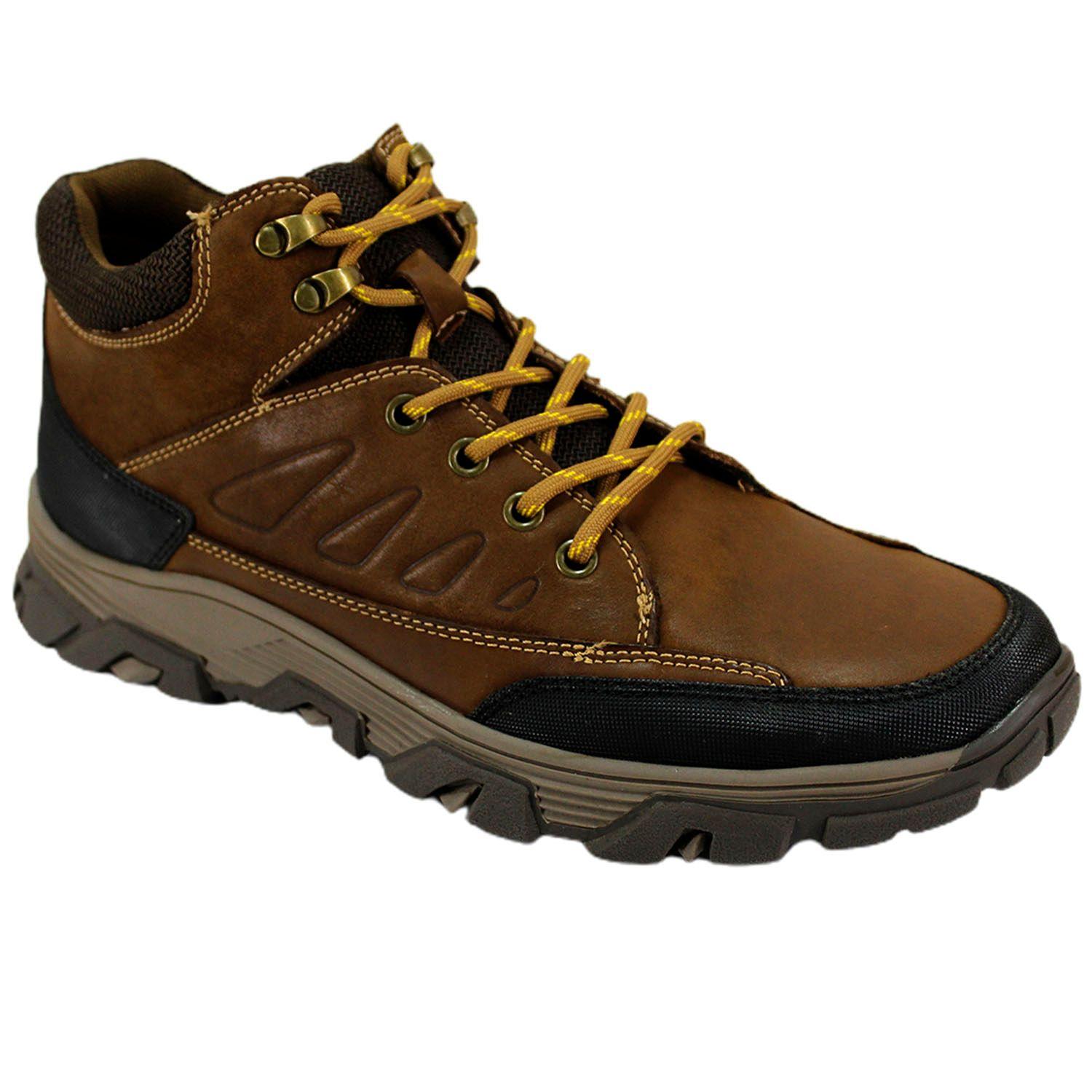 Botin Casual De Cuero Hombre L801 Mb-1