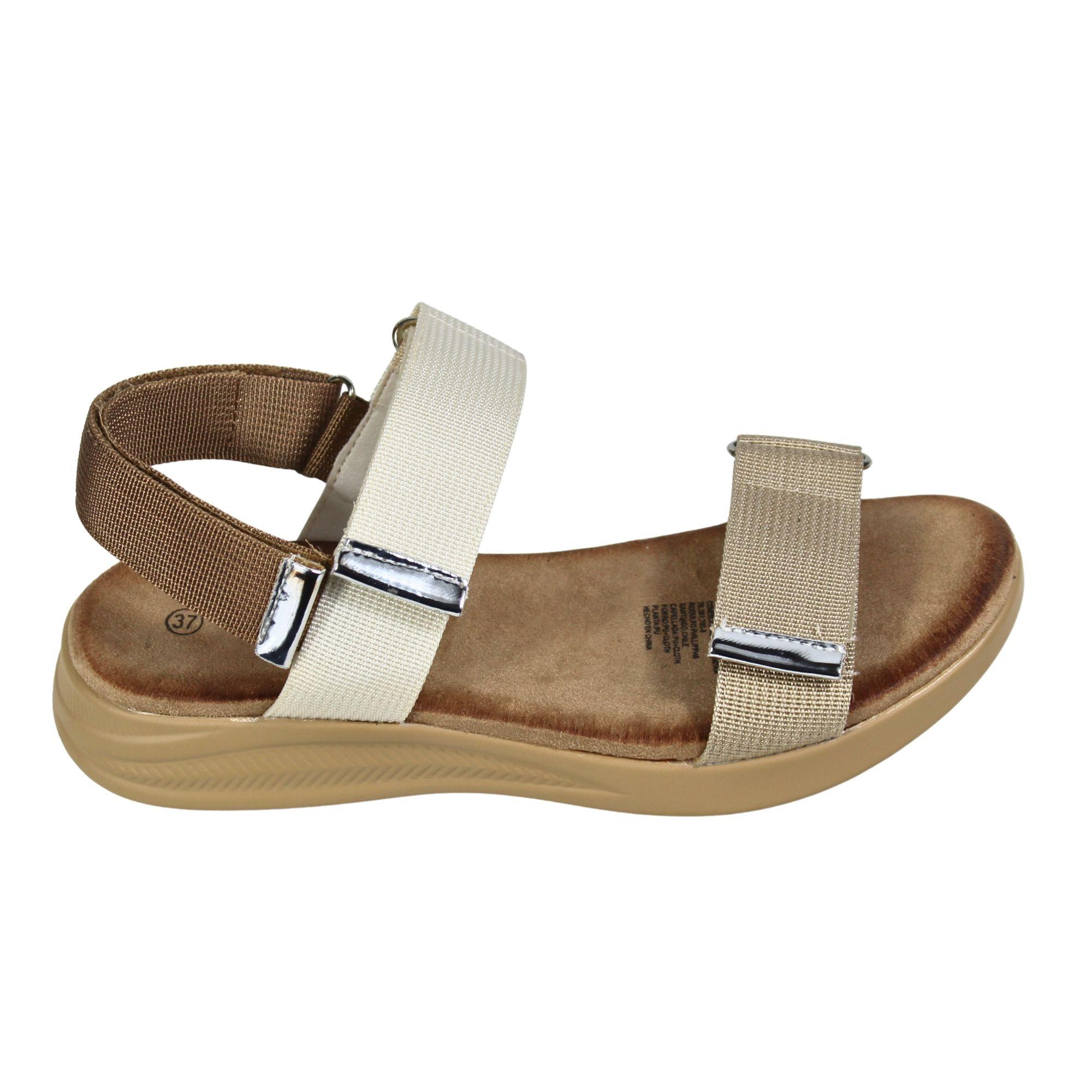 Sandalia deportiva de mujer TGH04 Beige-2