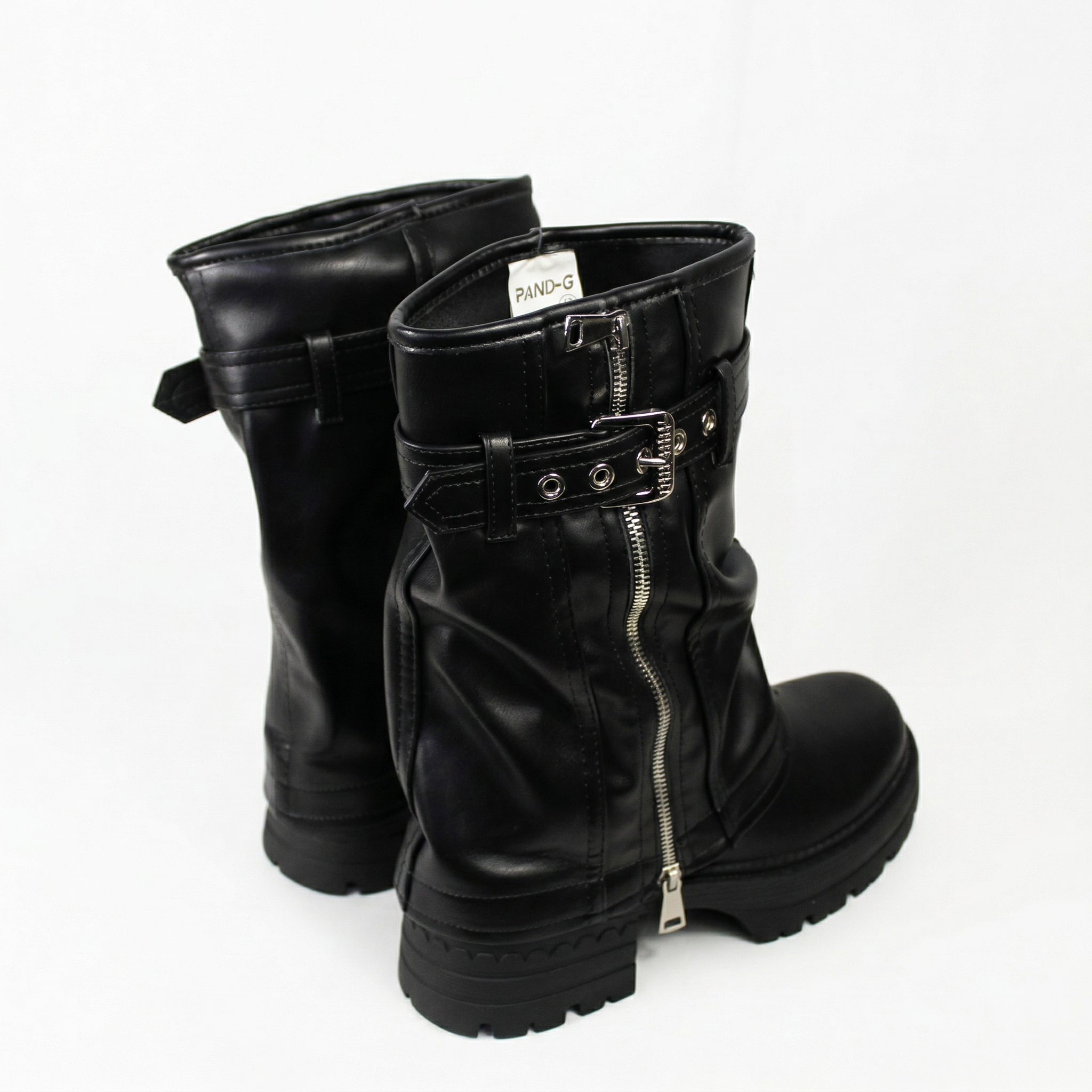 Bota Mujer Biker Plataforma PG24280-3