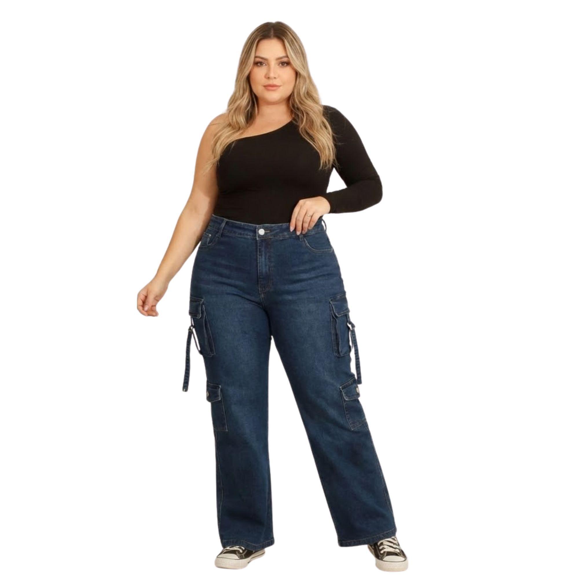 Jeans Cargo Polar Mujer-3