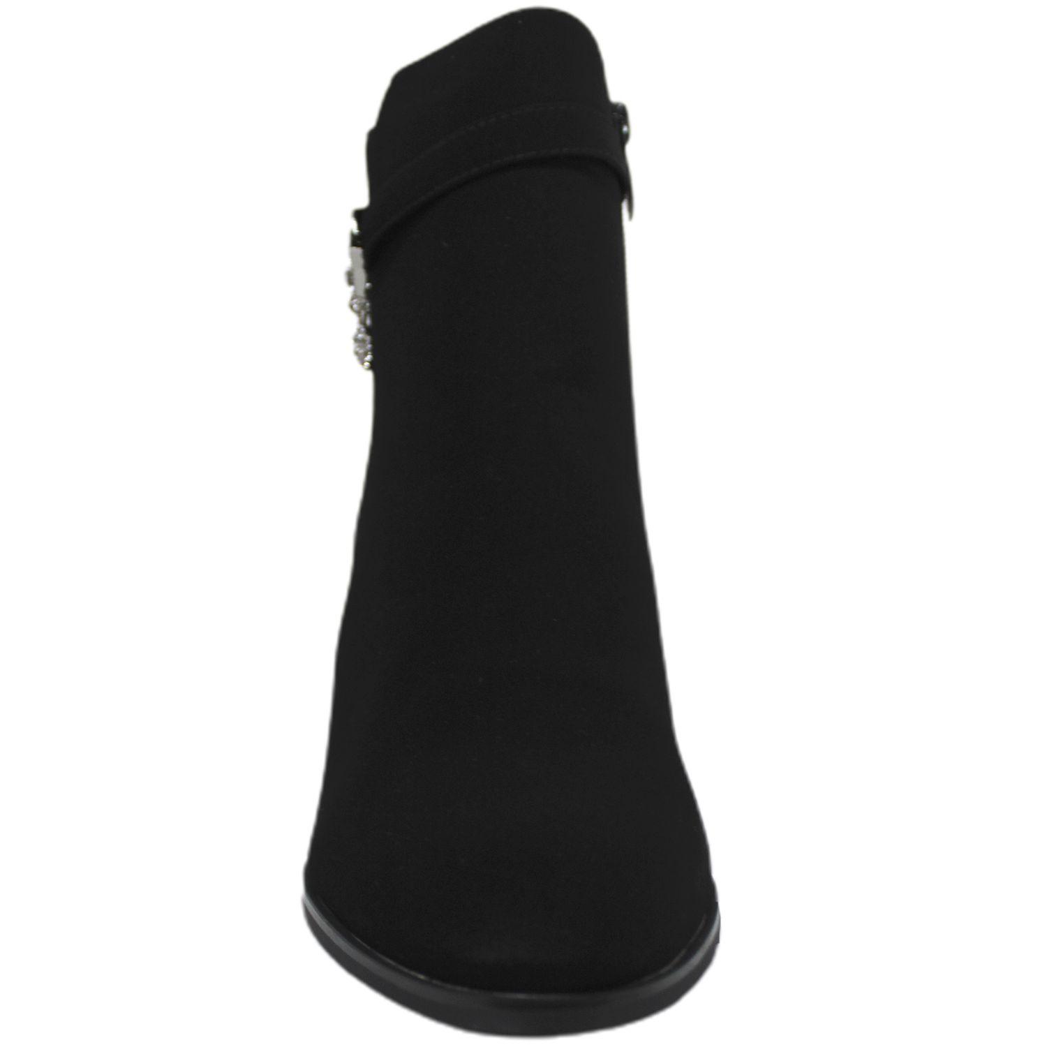 Botin Gamuza de Fiesta para Mujer  10 Yasna-2