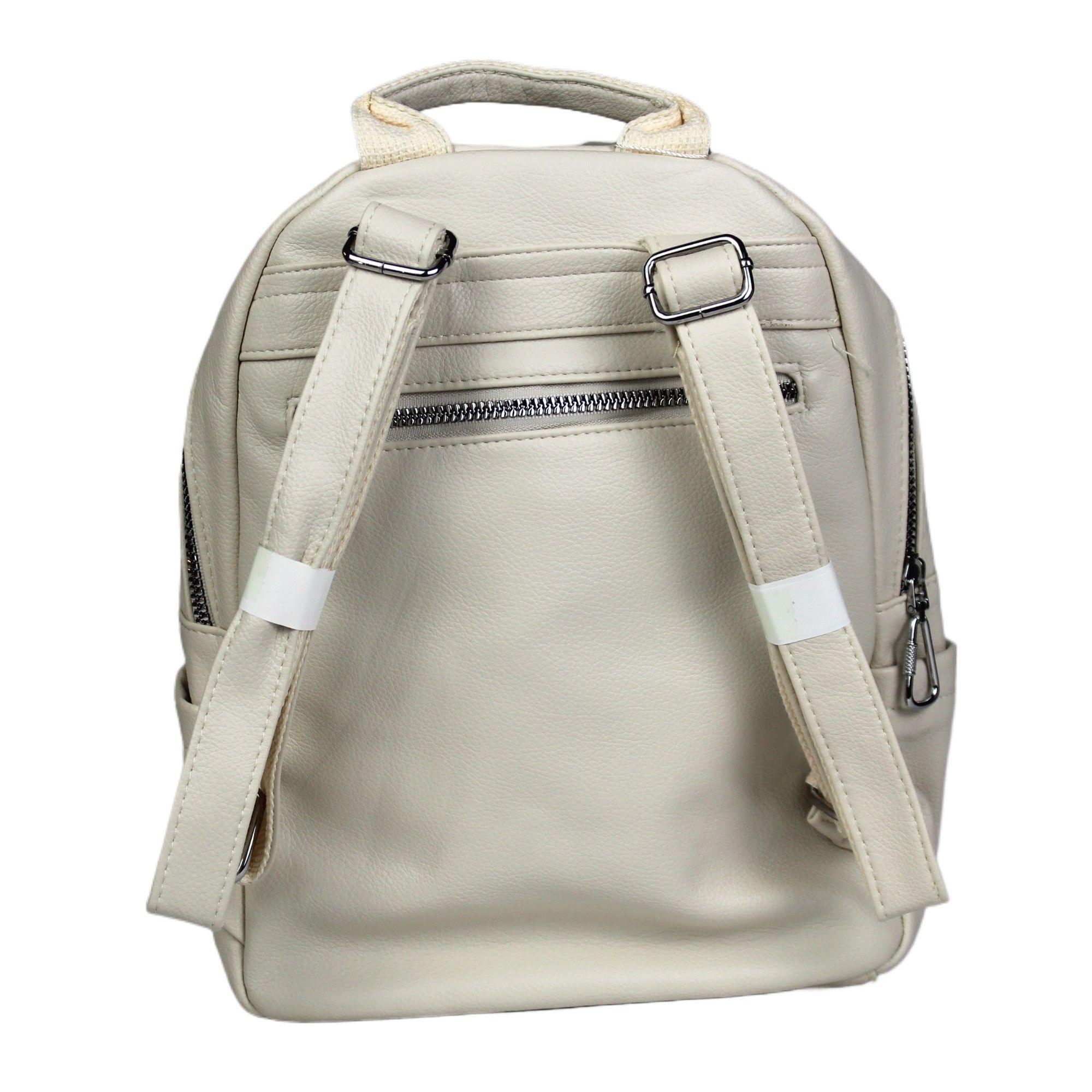 Mochila Mujer 12 Beige Yassne-2