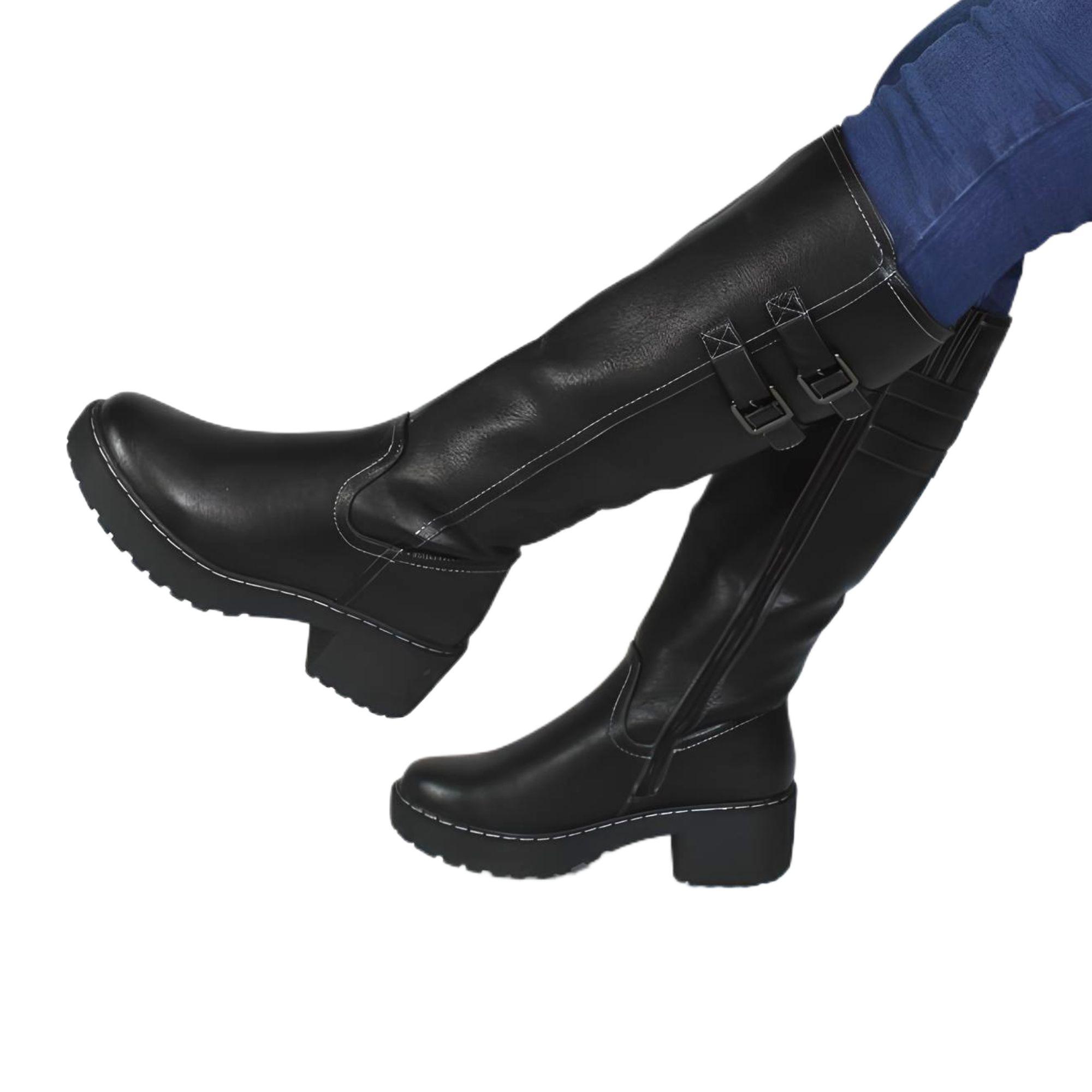 Bota de Mujer 25 Yassne Negro-1