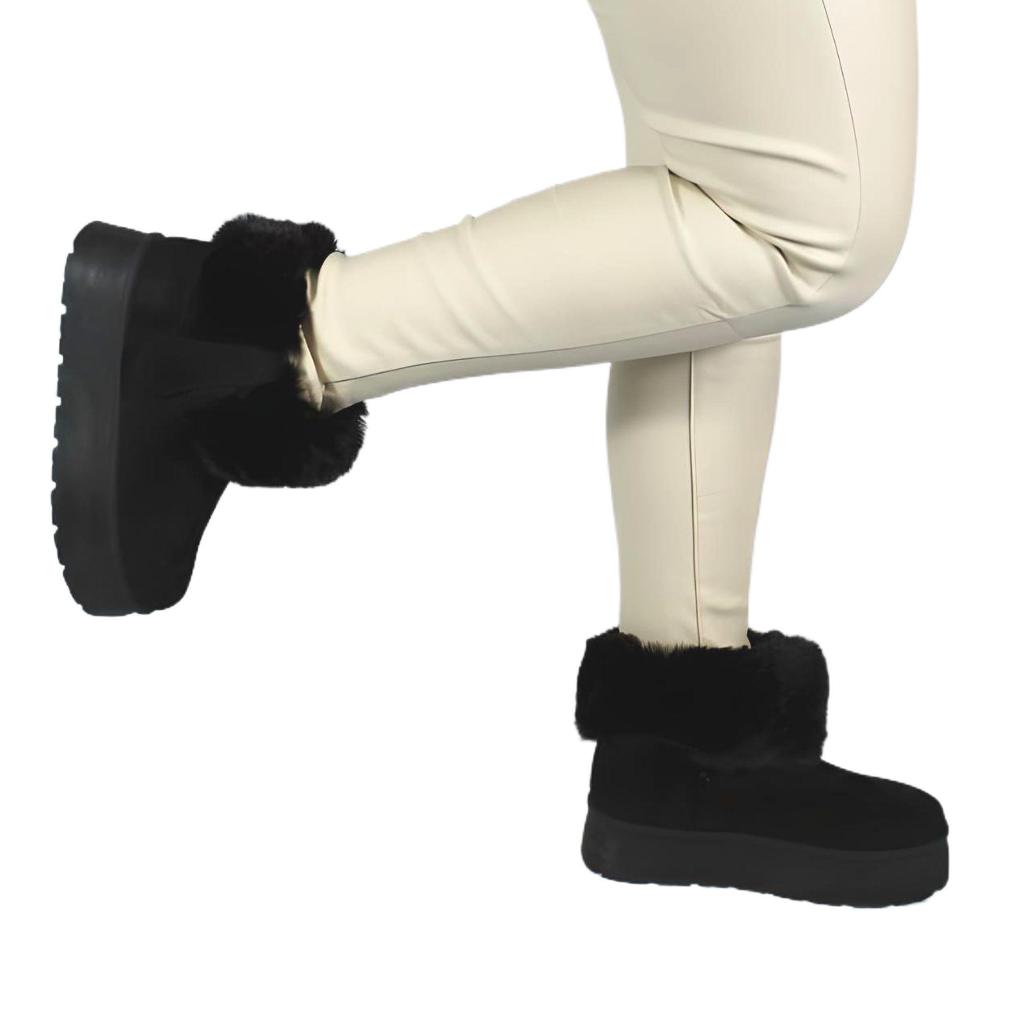 Pantubota Botin de Mujer Invierno 13 Yassne Negro-2