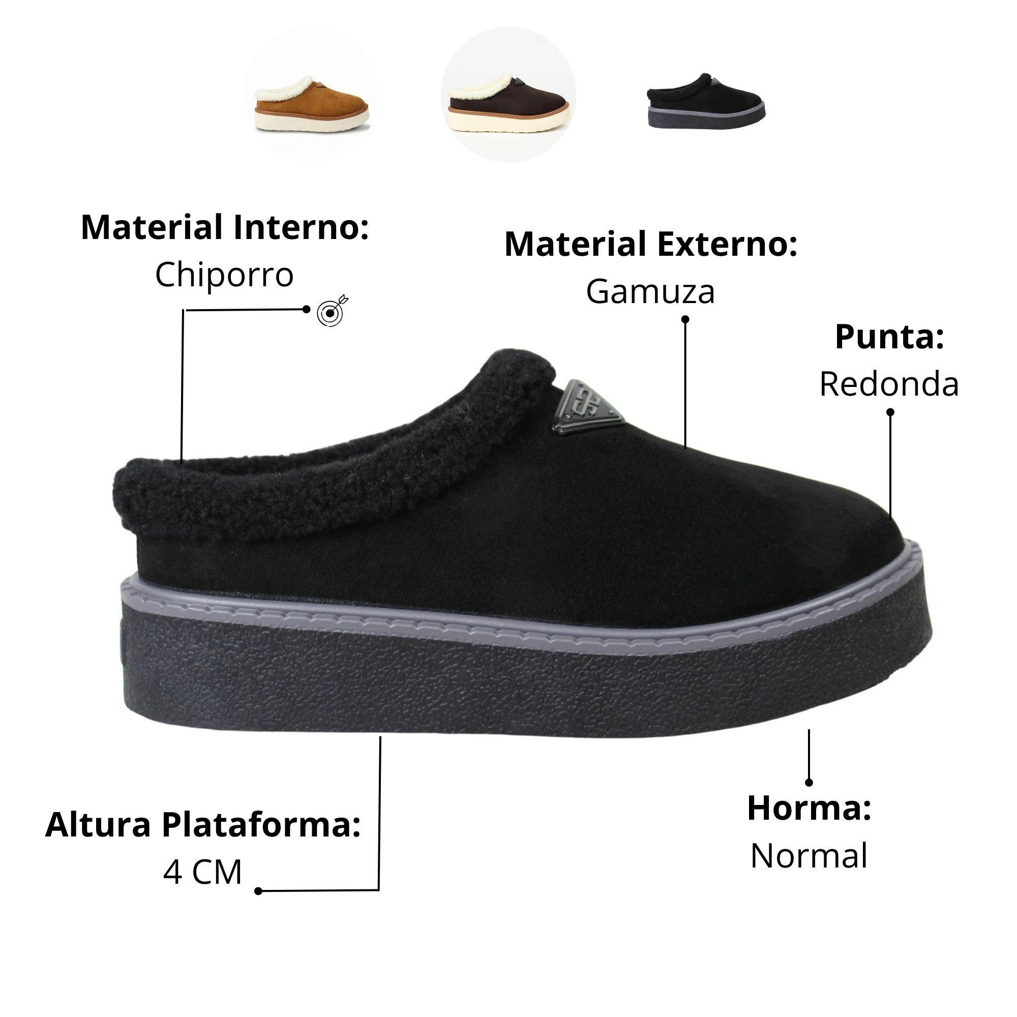 Pantufla Mujer Plataforma Chiporro PG5363-6