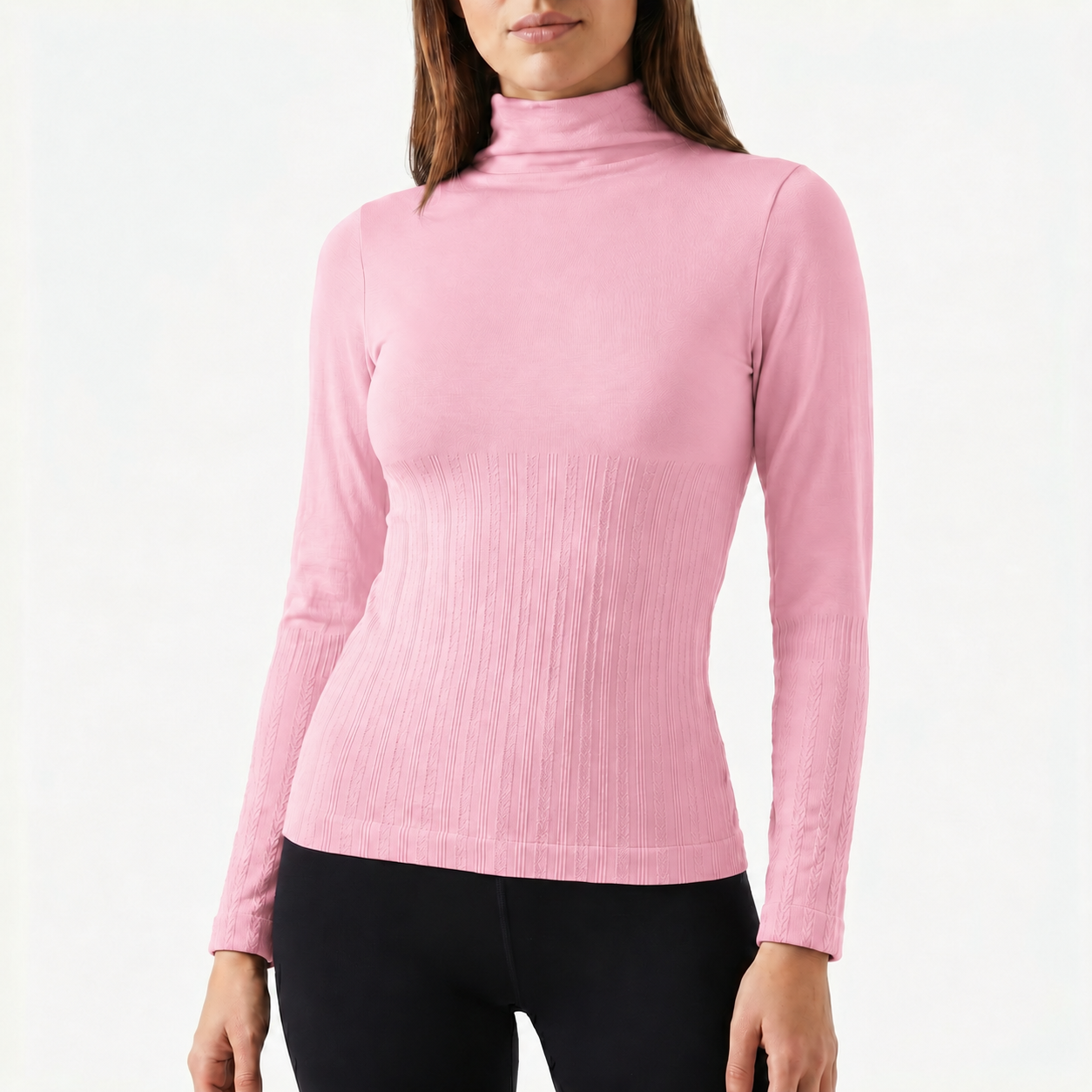 Polera Mujer Térmica Polar Cuello Alto Varios Colores-2