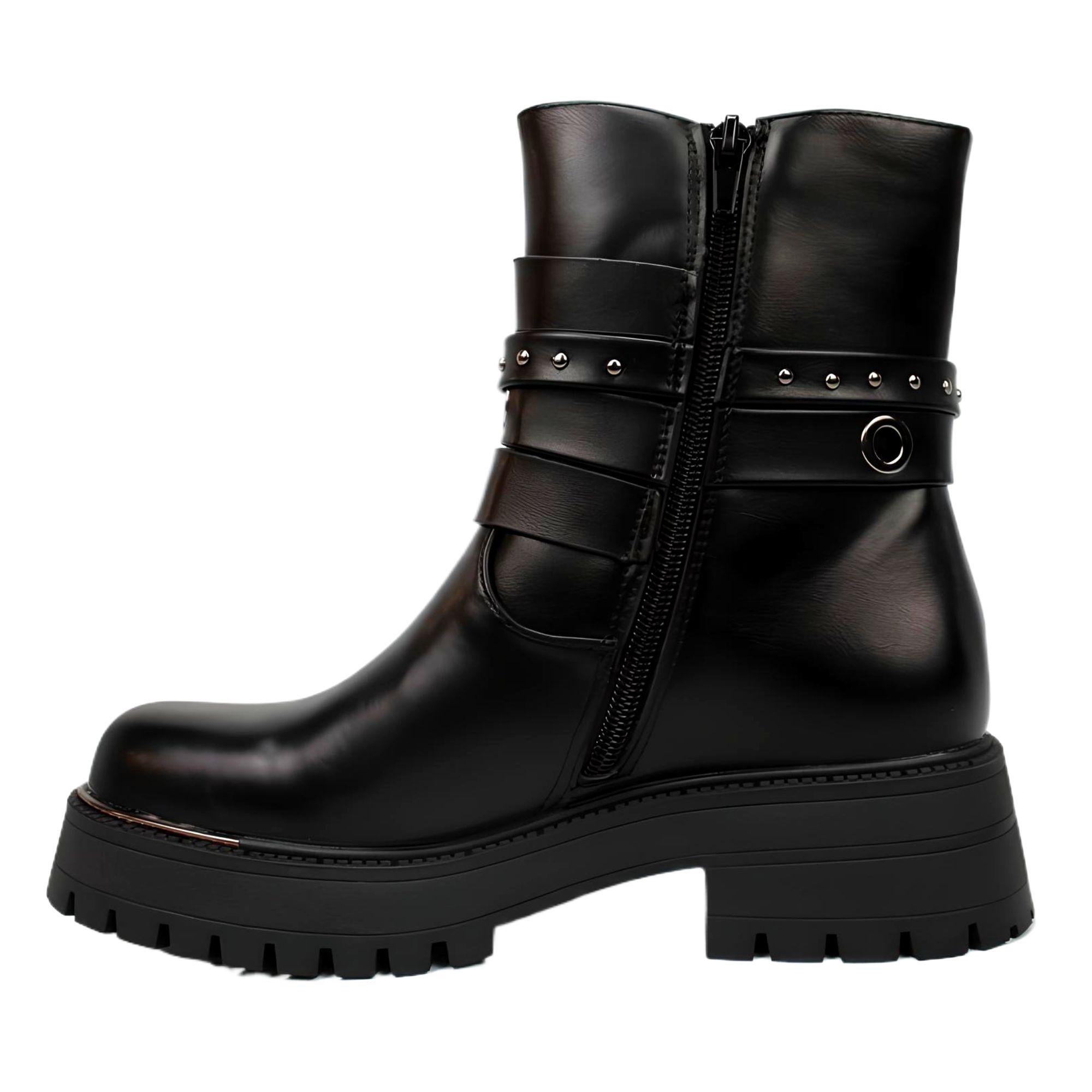 Botines de Mujer G24  Negro Yassne-2