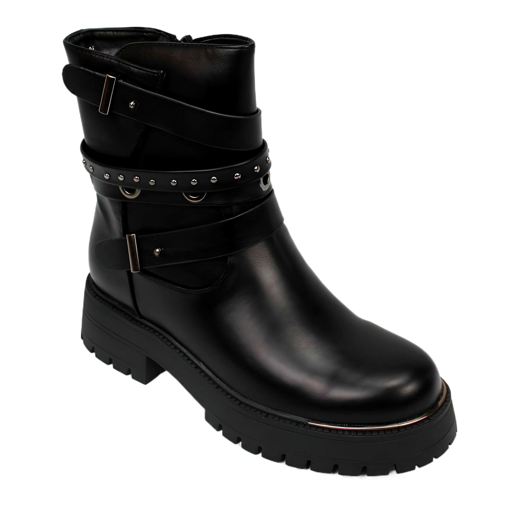 Botines de Mujer G24  Negro Yassne-3