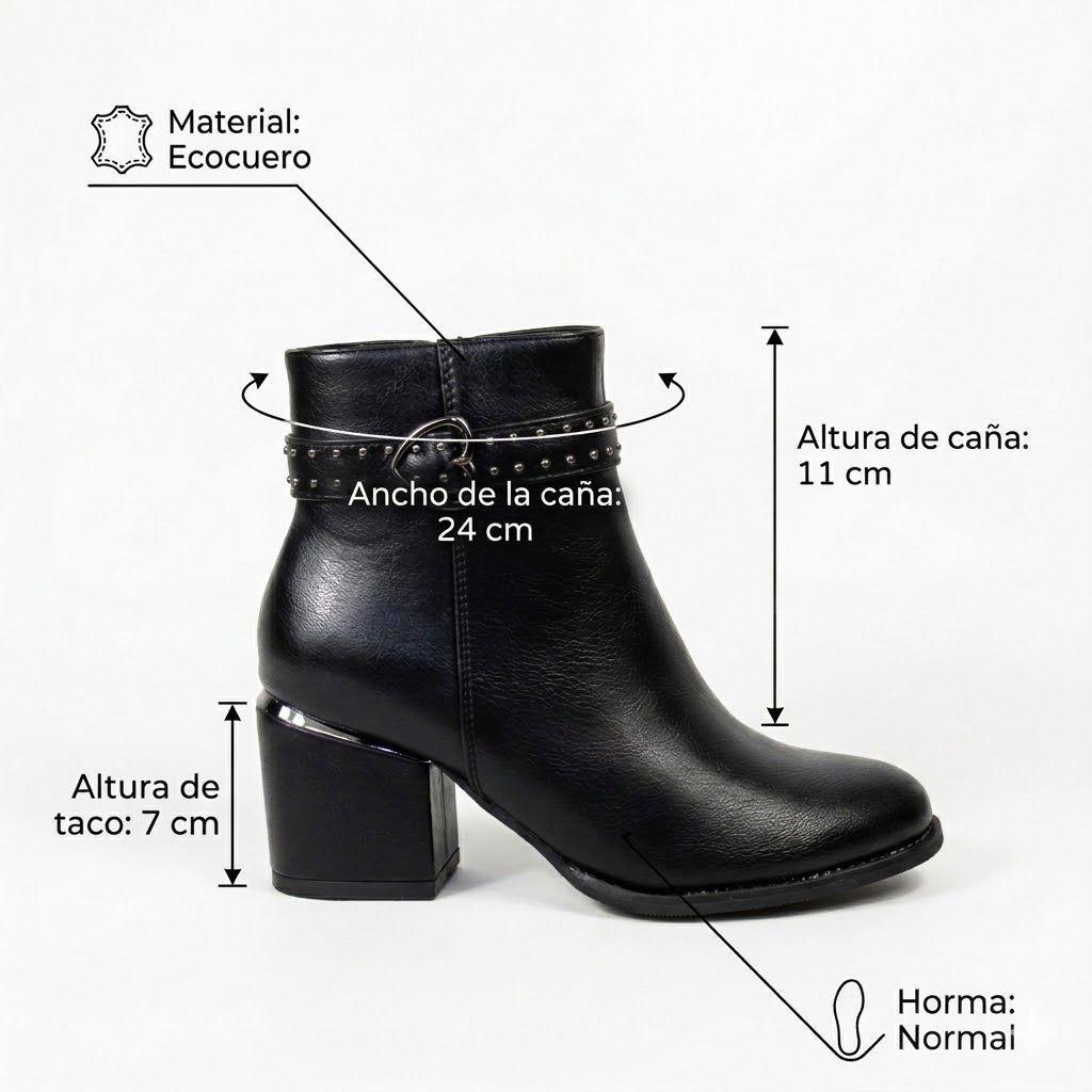 Botín Urbano con Hebilla PG24311 Mujer-6