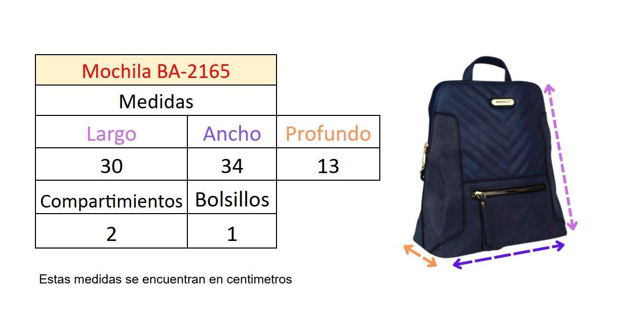 Mochila Mujer 2165 Rojo Yassne-3