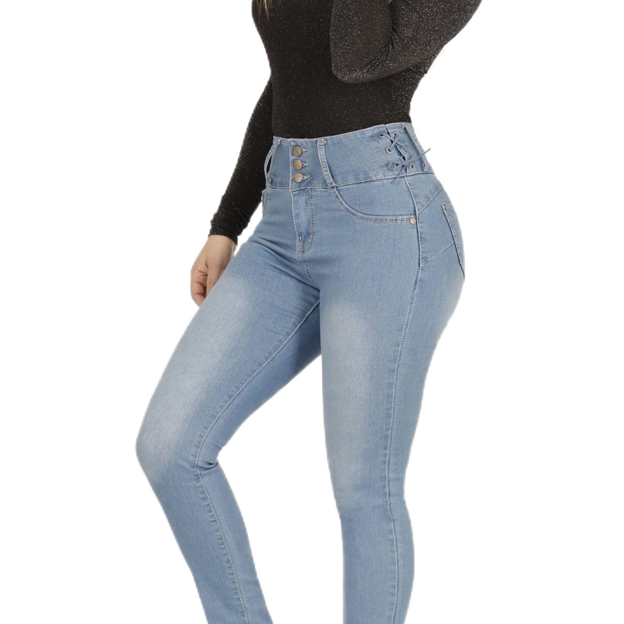Jeans de Mujer Tiro Alto 64 Yassne-4