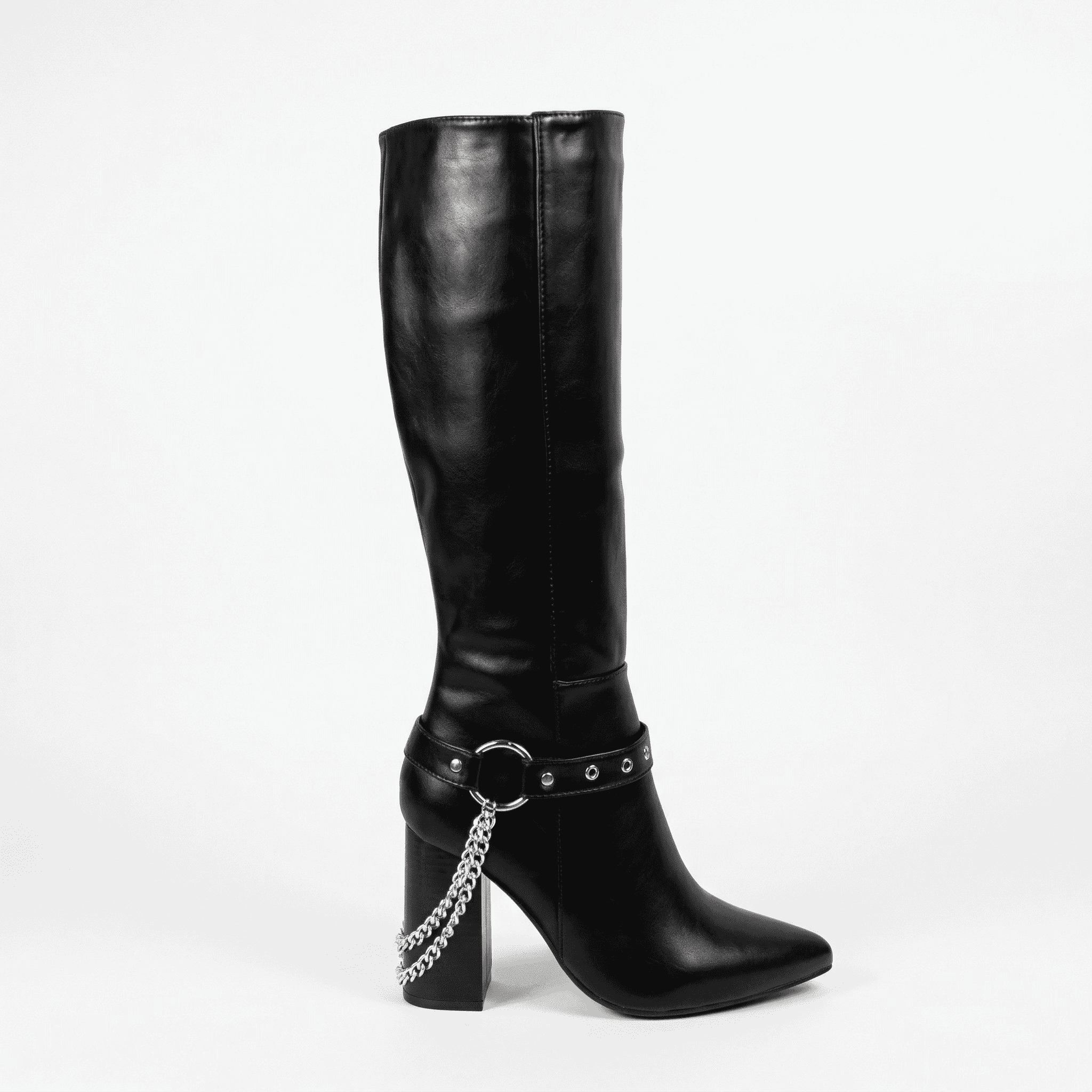 Bota Elegante con Cadena Heriel 2681 Mujer-3