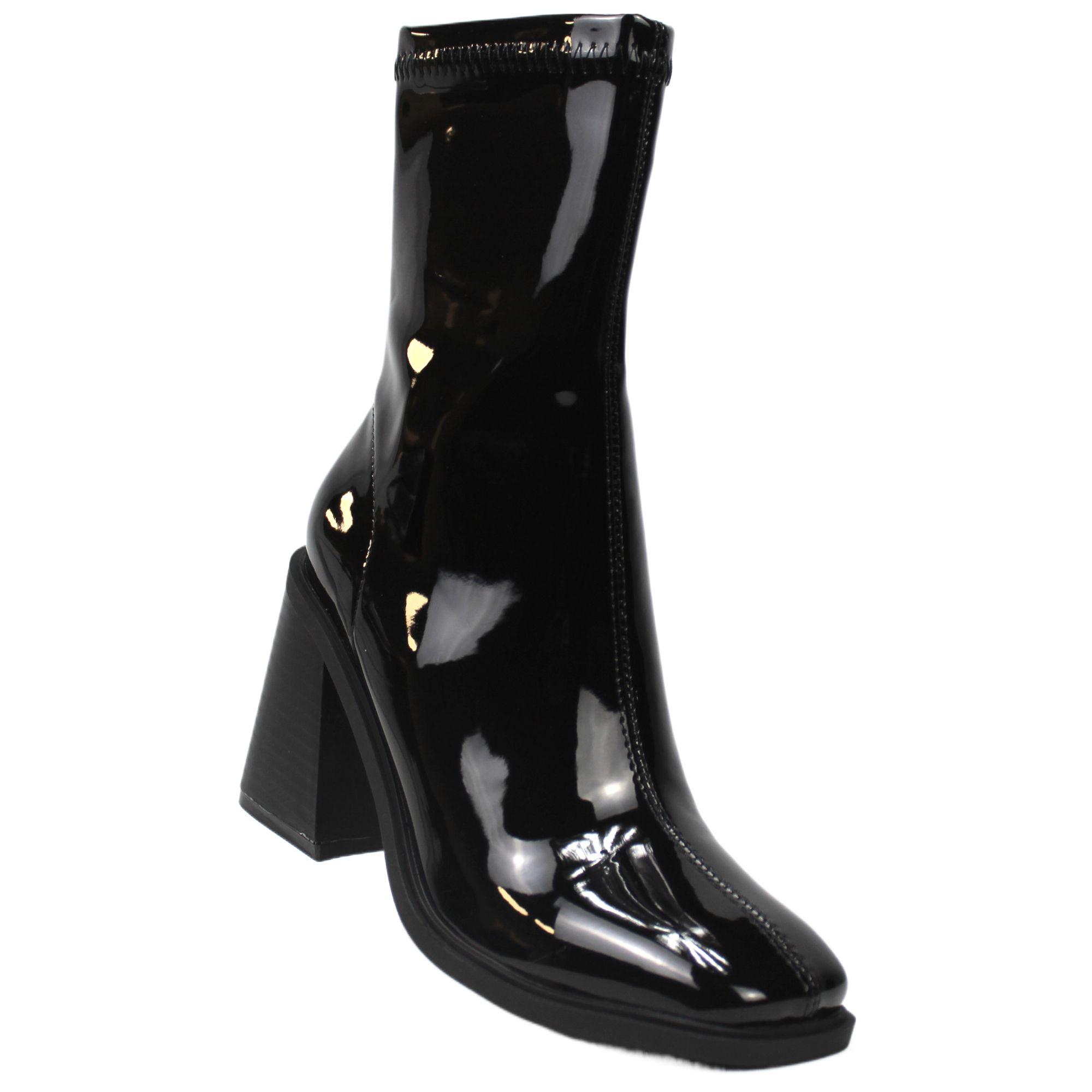 Bota de Mujer YY-19 Charol Yassne-2