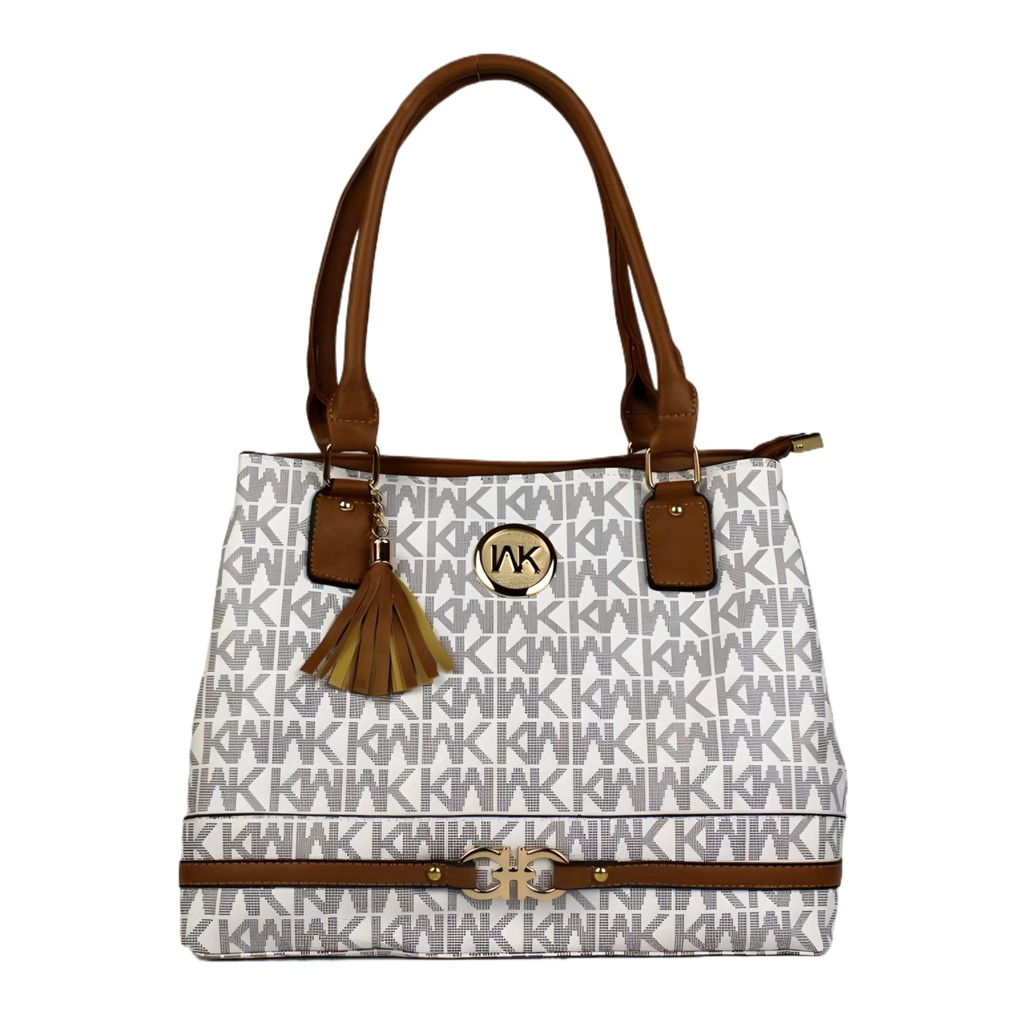 Cartera Mujer WK Blanco Yassne-0