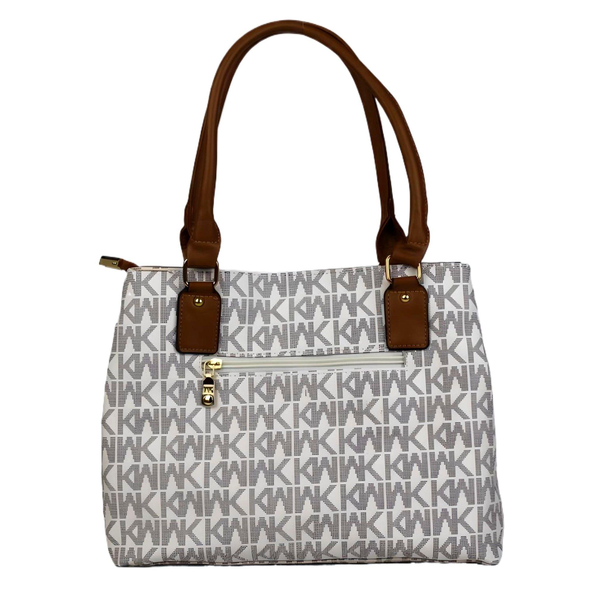Cartera Mujer WK Blanco Yassne-2