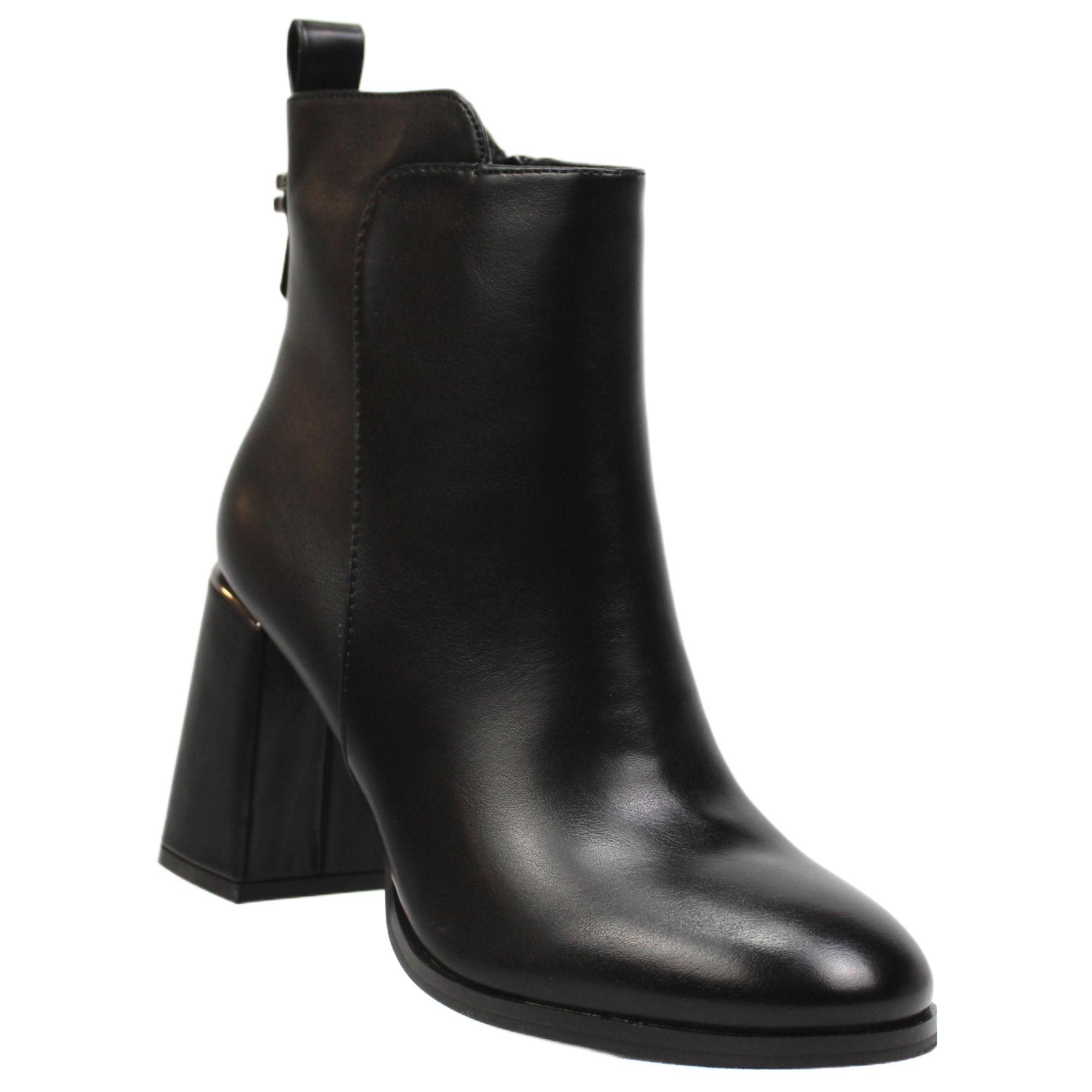 Botin de Mujer Elegante 320  Negro Yassne-1