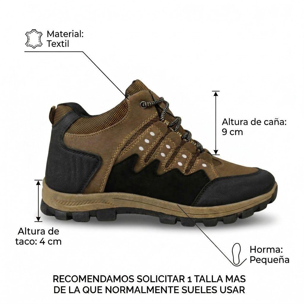 Zapatilla Outdoor Hombre Trekking 309-2-7