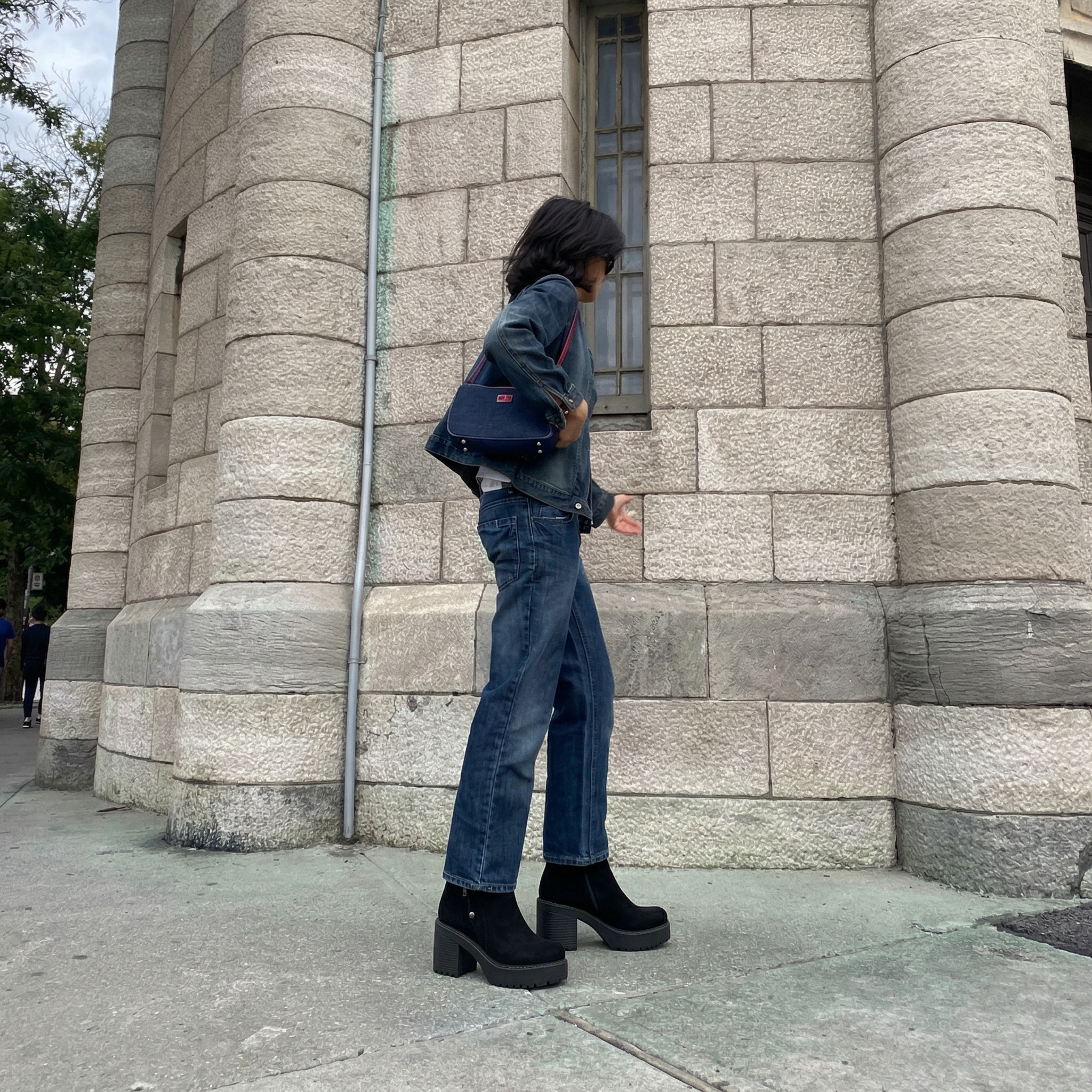 Botín Mujer Plataforma Moderno PG23071-4