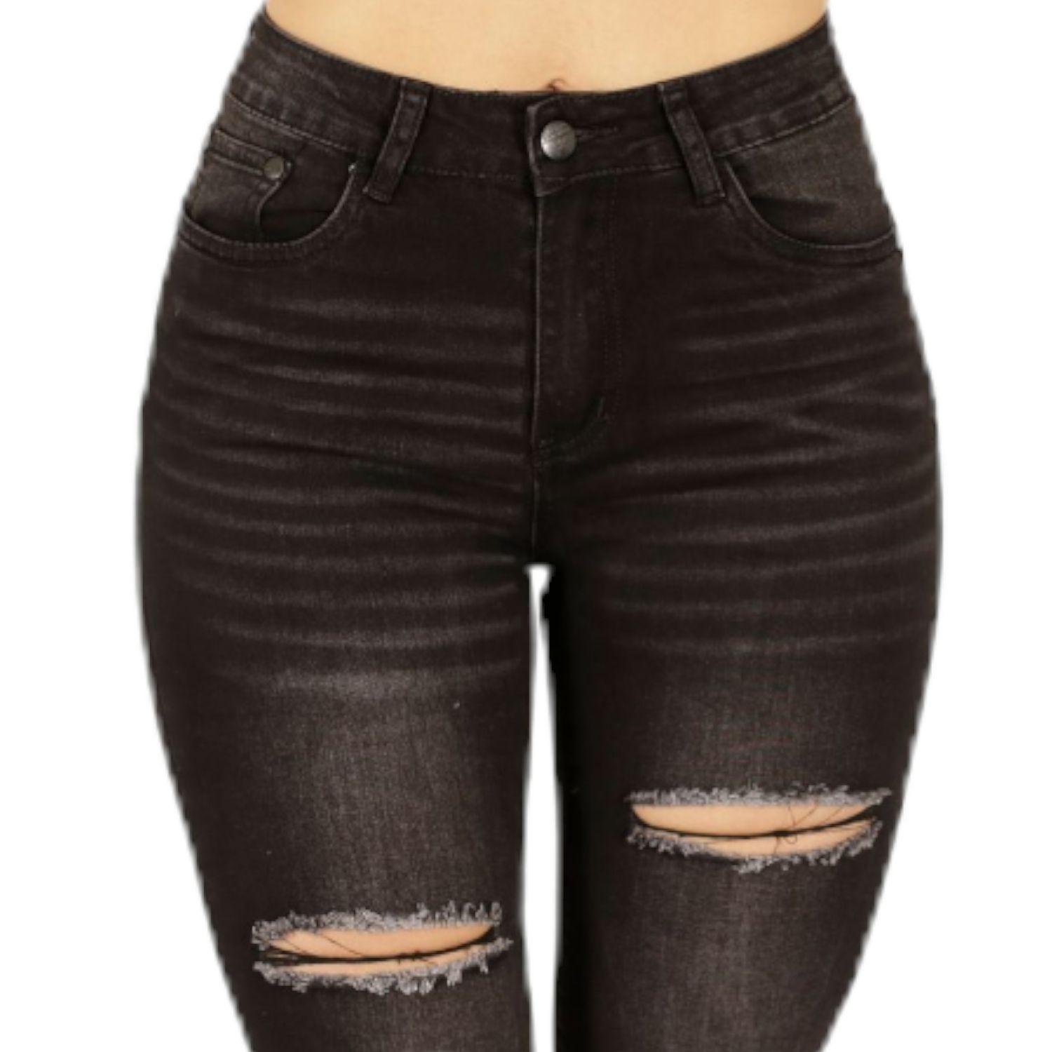 Jeans de Mujer Acampanado Flare J68 Yassne-1