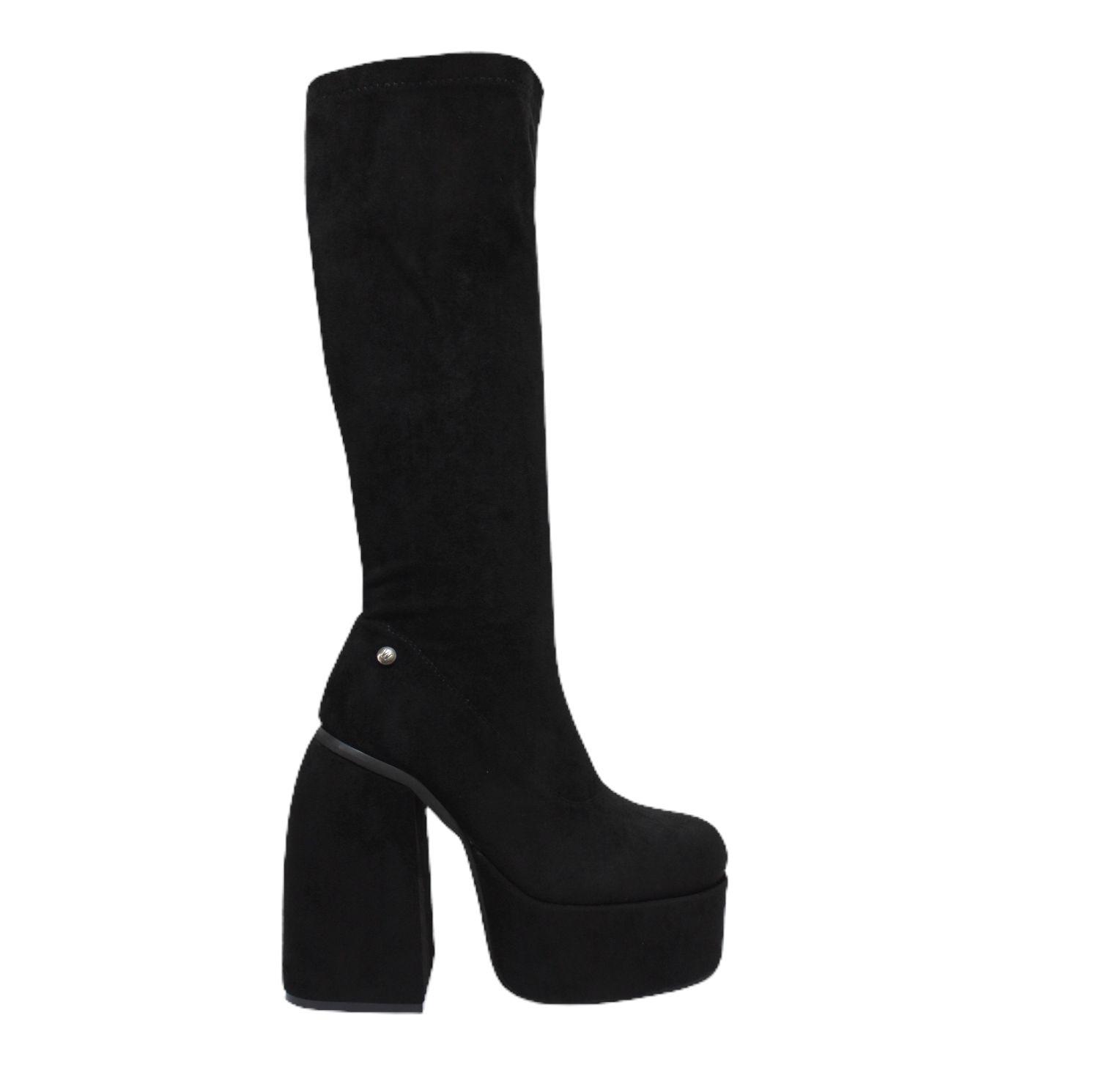 Bota de mujer con plataforma Y72 Gamuza Yasna-0