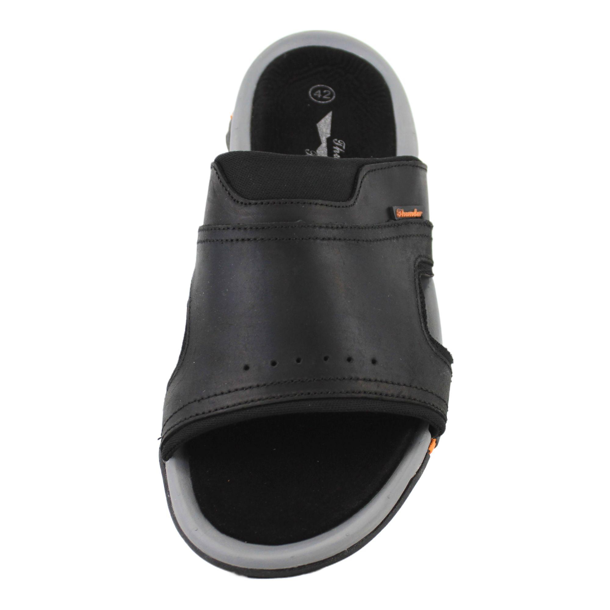 Sandalia Cuero Sport Hombre 122-3