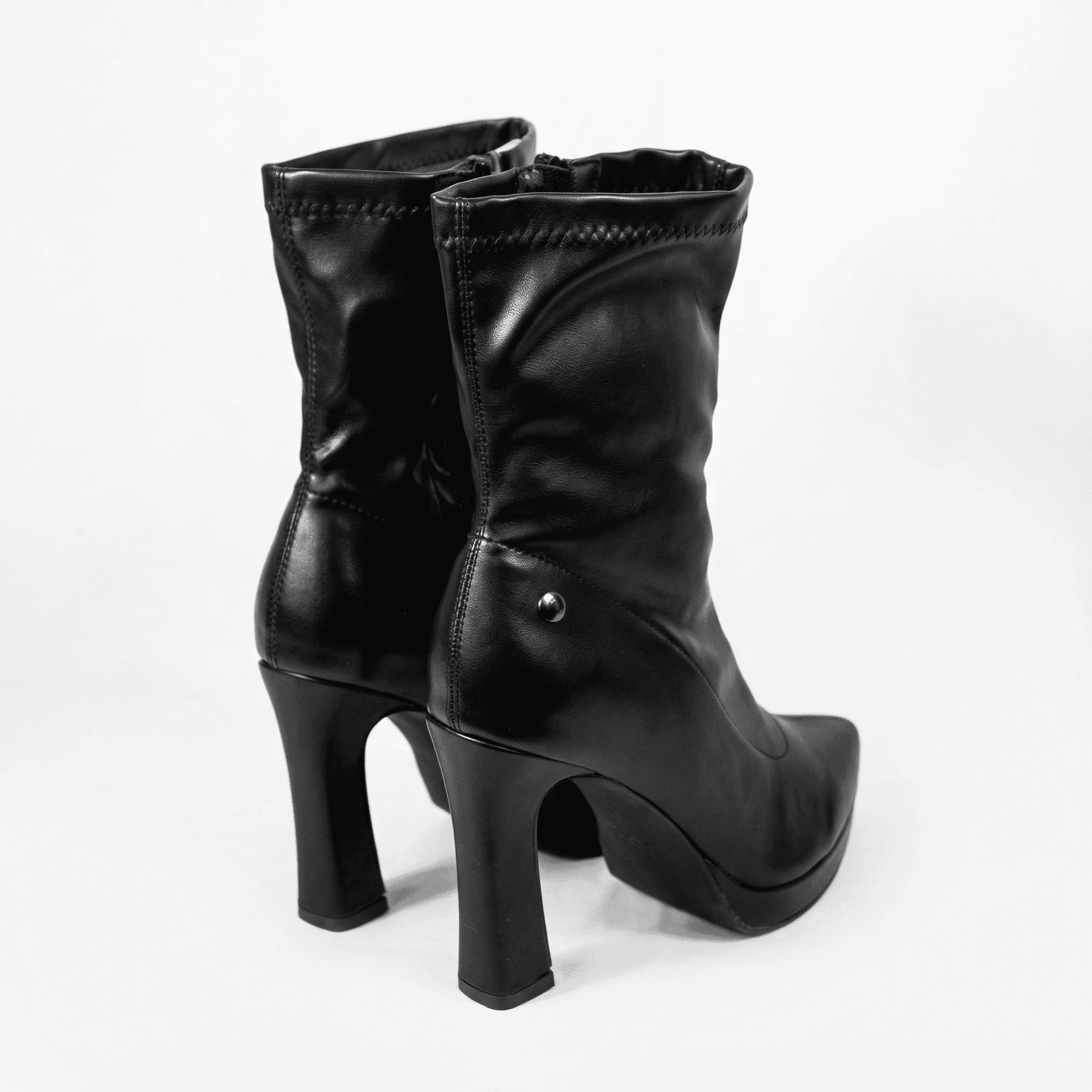 Botín Mujer Taco Alto 2522-1-3