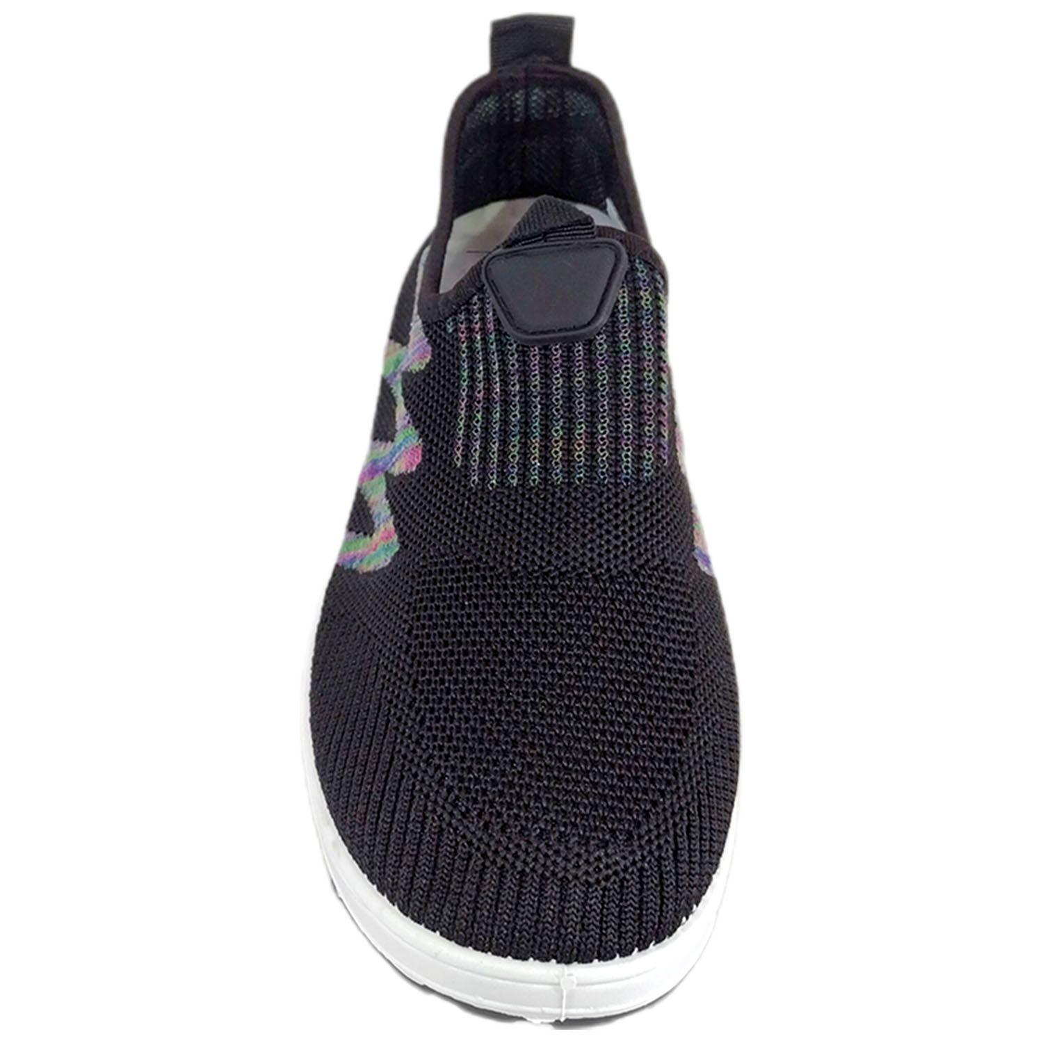 Zapatilla liviana de plataforma para mujer-3