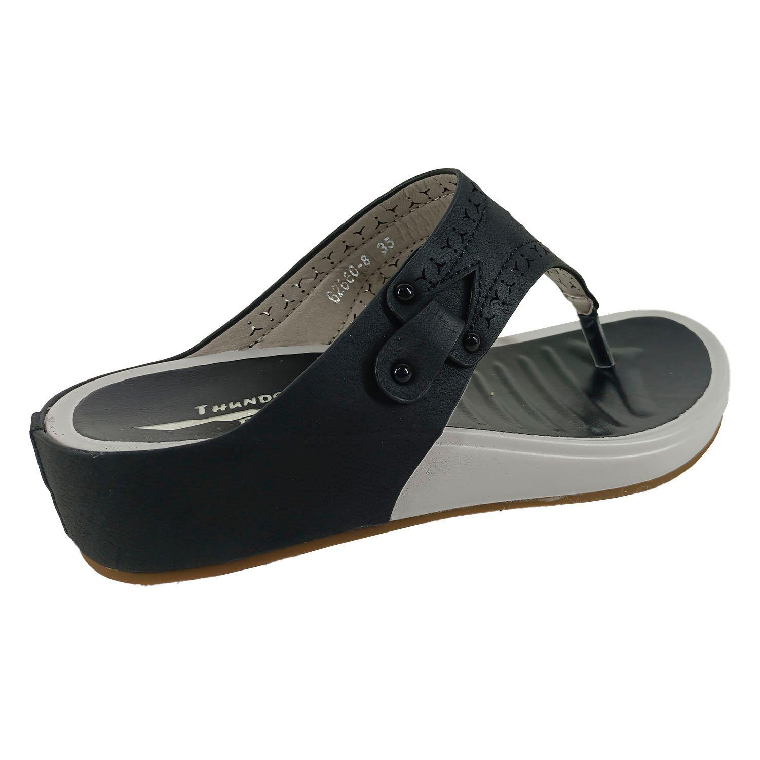 Sandalias de Mujer  Negro -3