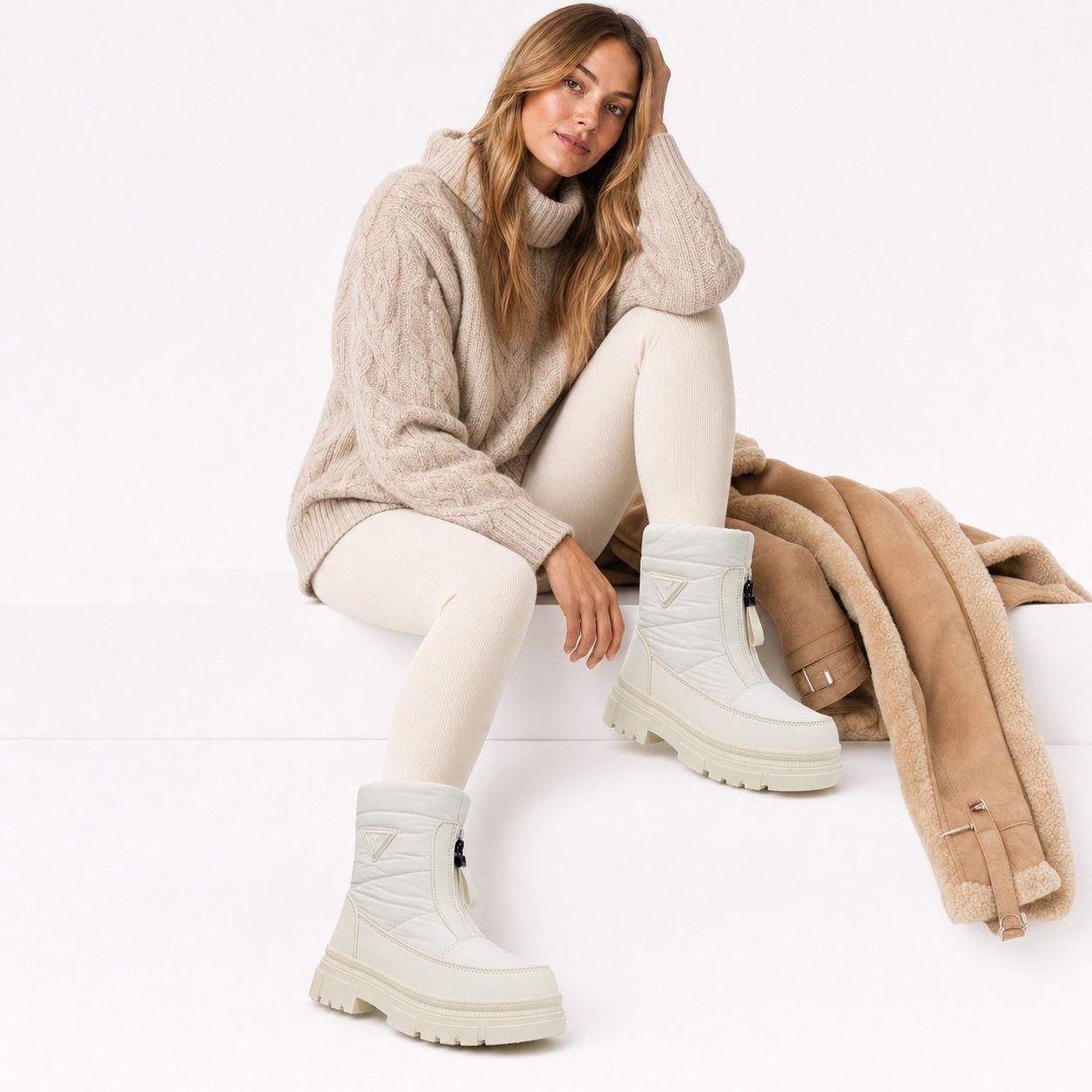 Bota Plataforma Impermeable Forrada Polar 4616-3