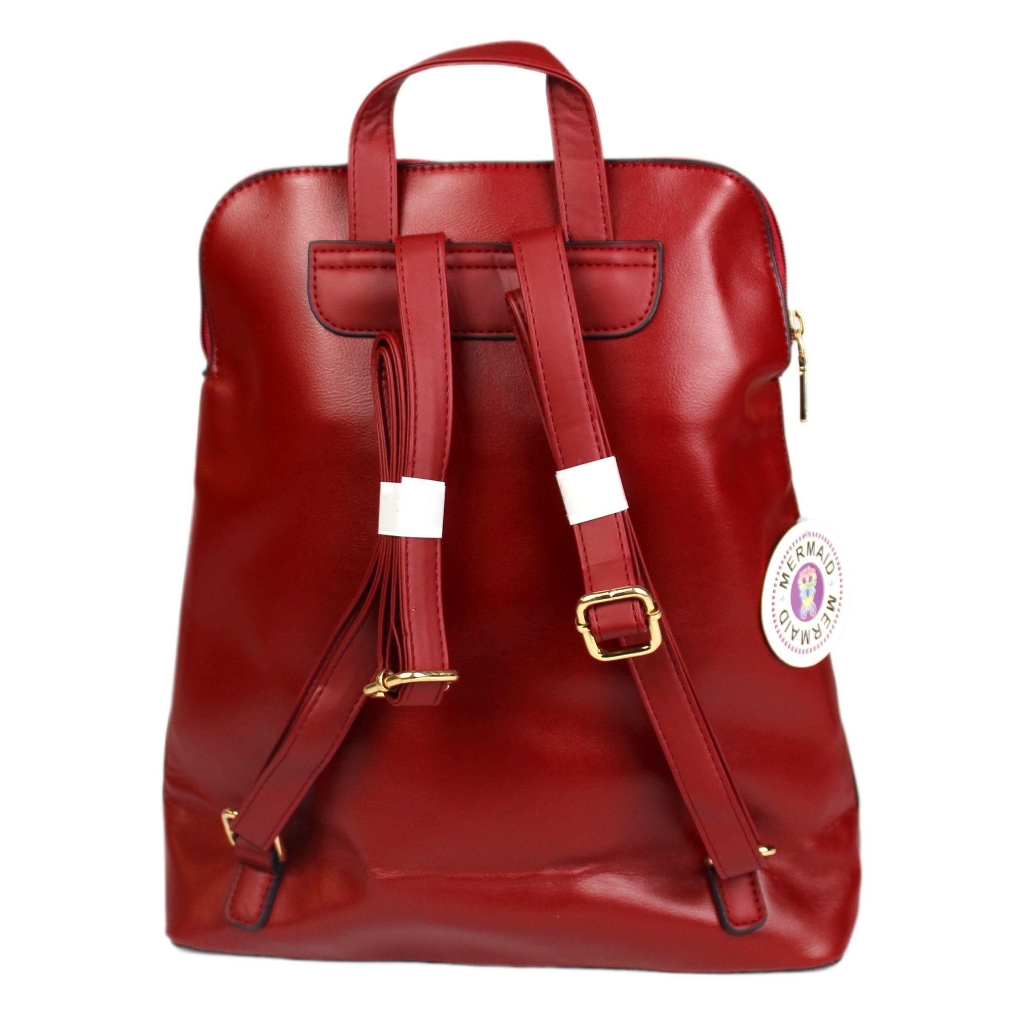 Mochila Mujer 2183 Rojo-2