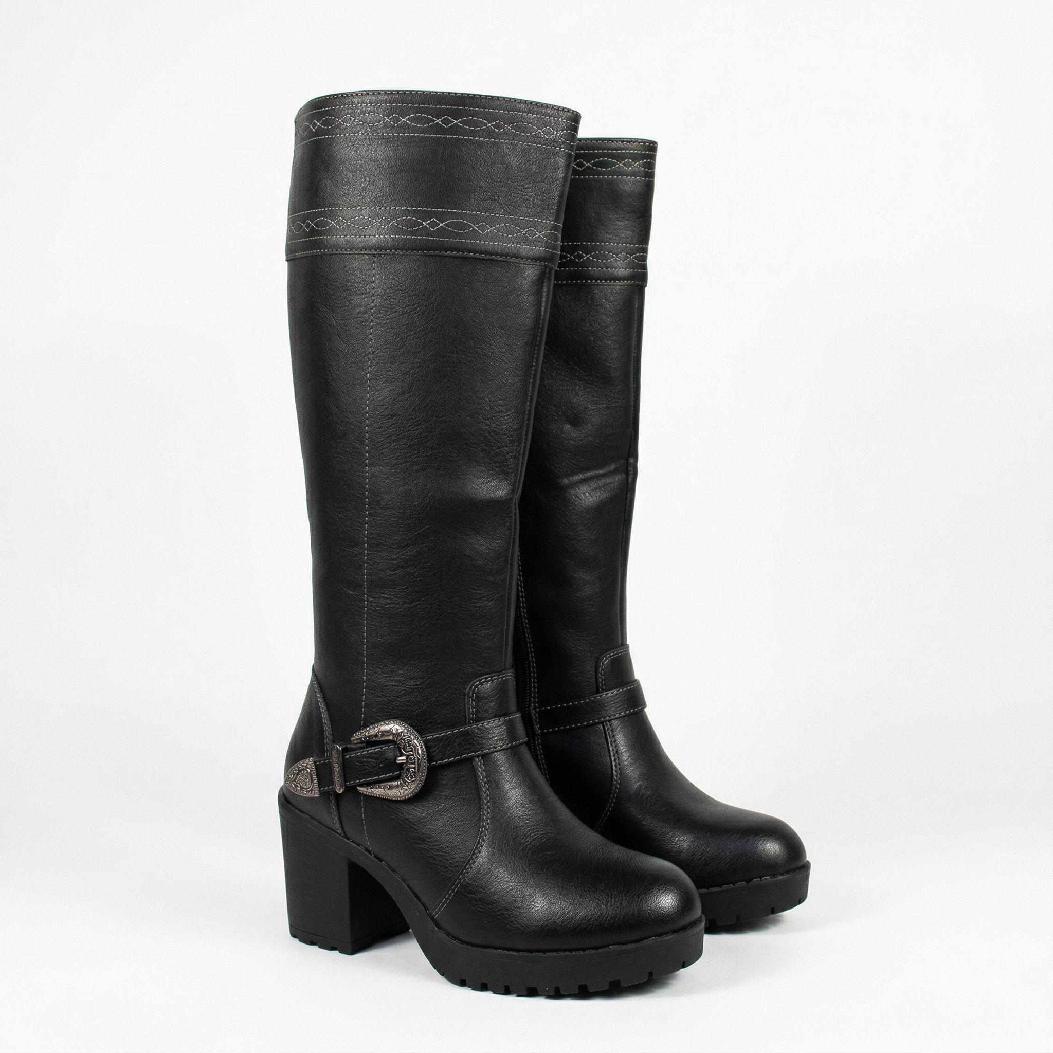 Bota Mujer Caña Alta Casual  2516-3