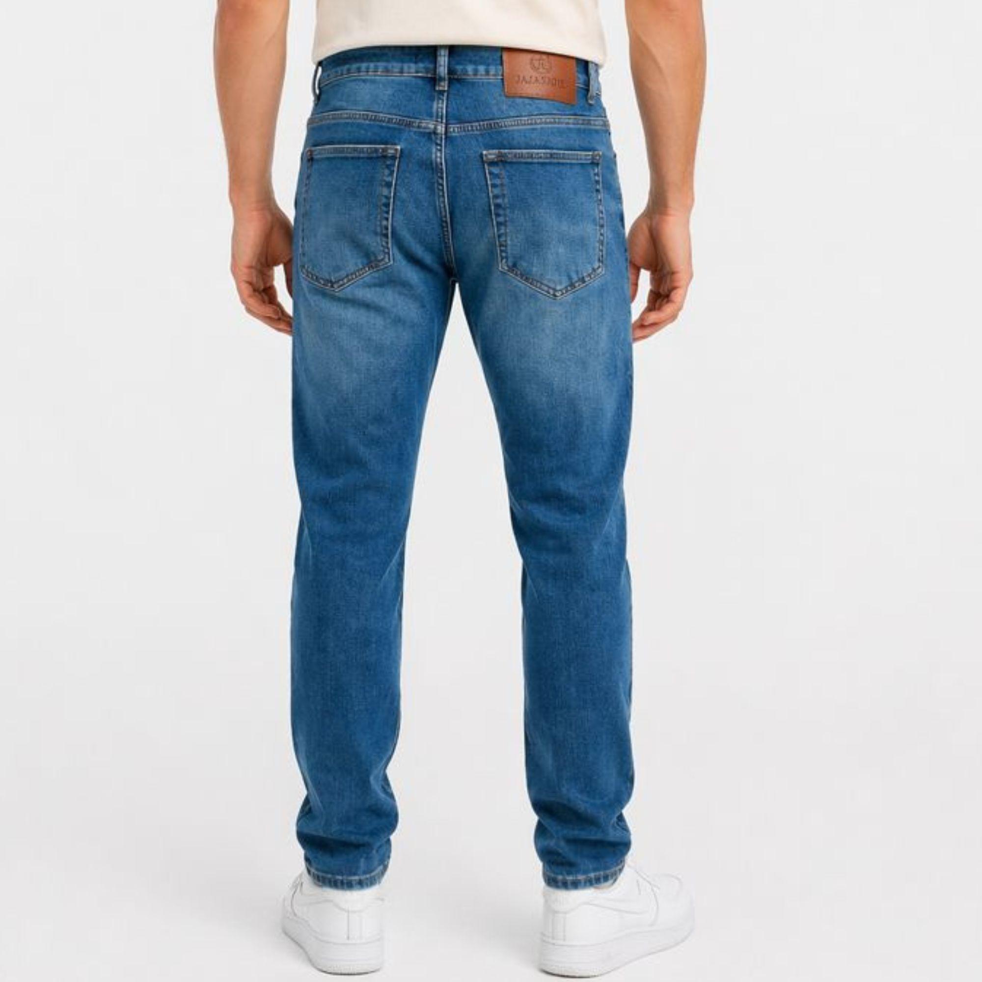 Jeans Recto Hombre Forrado con Polar-1