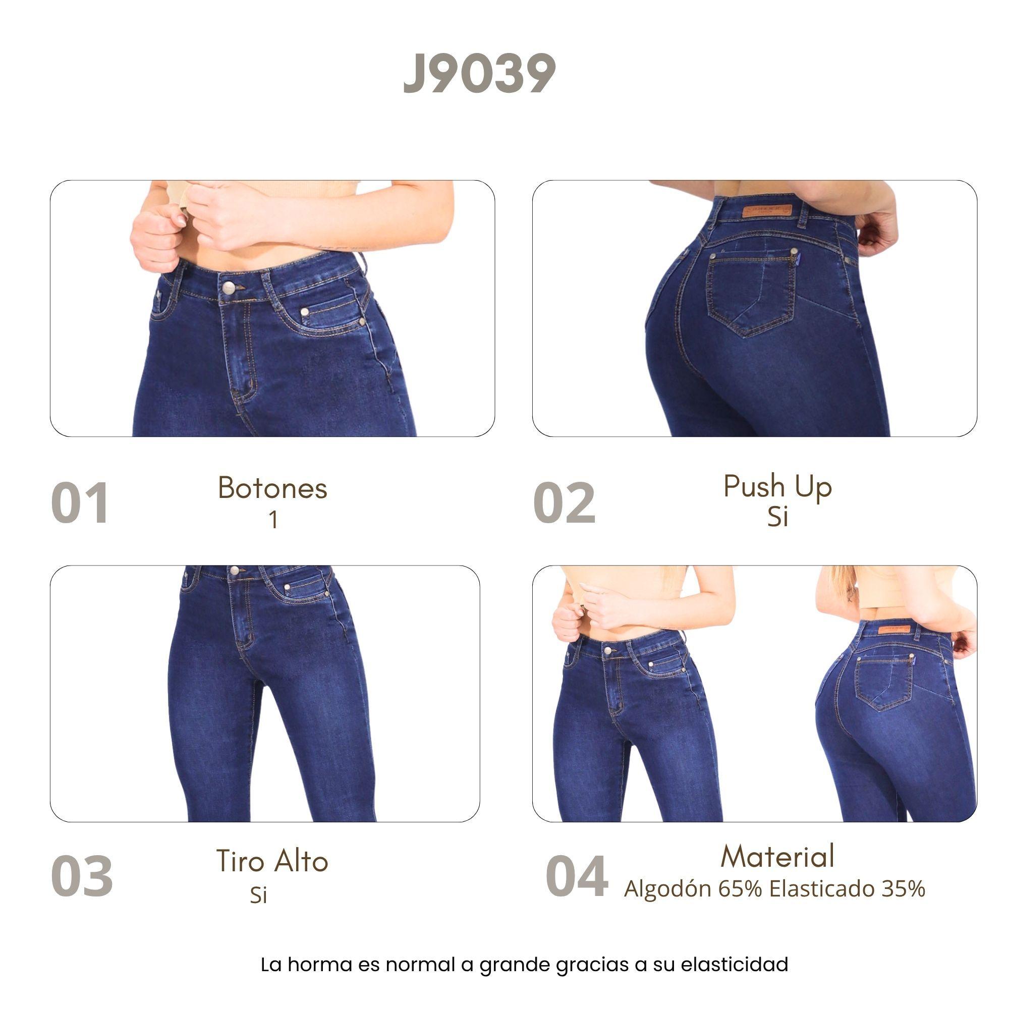 Jeans Mujer Flare J9039-4