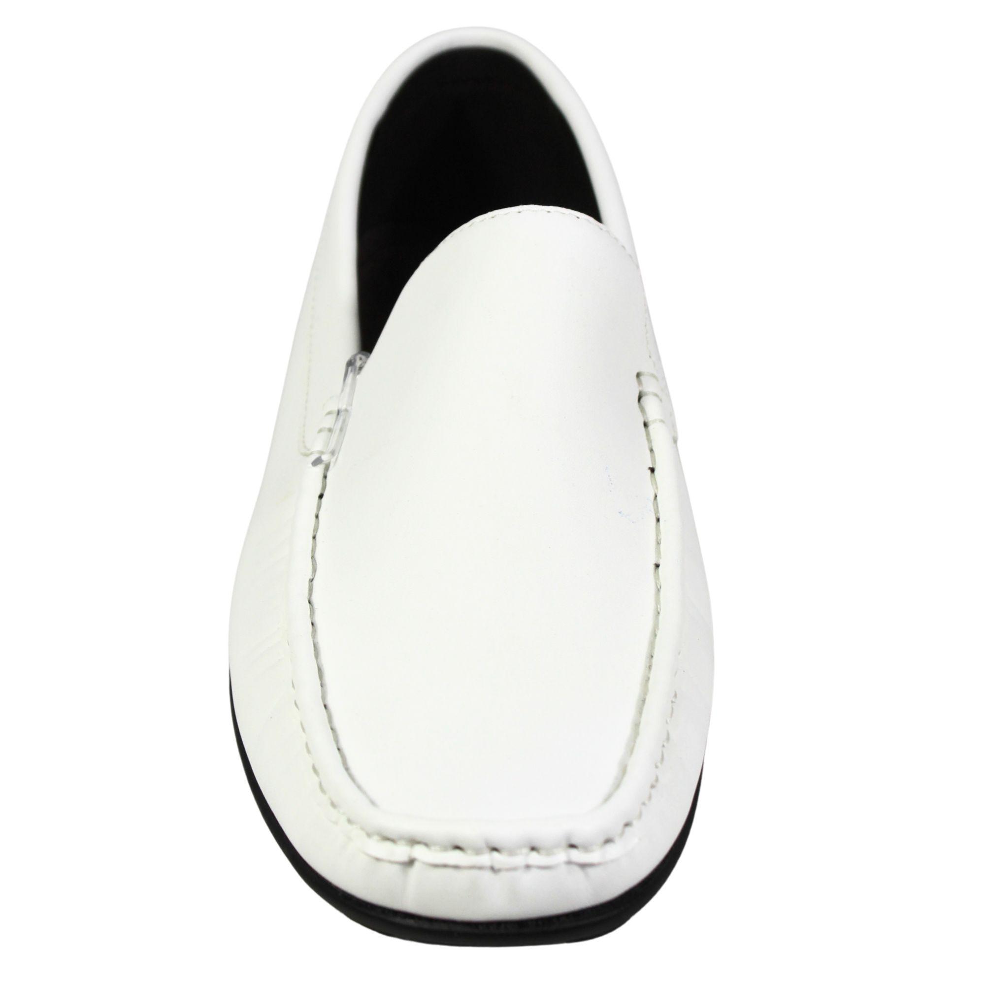 Mocasin Formal Hombre 2401-9 Blanco-3