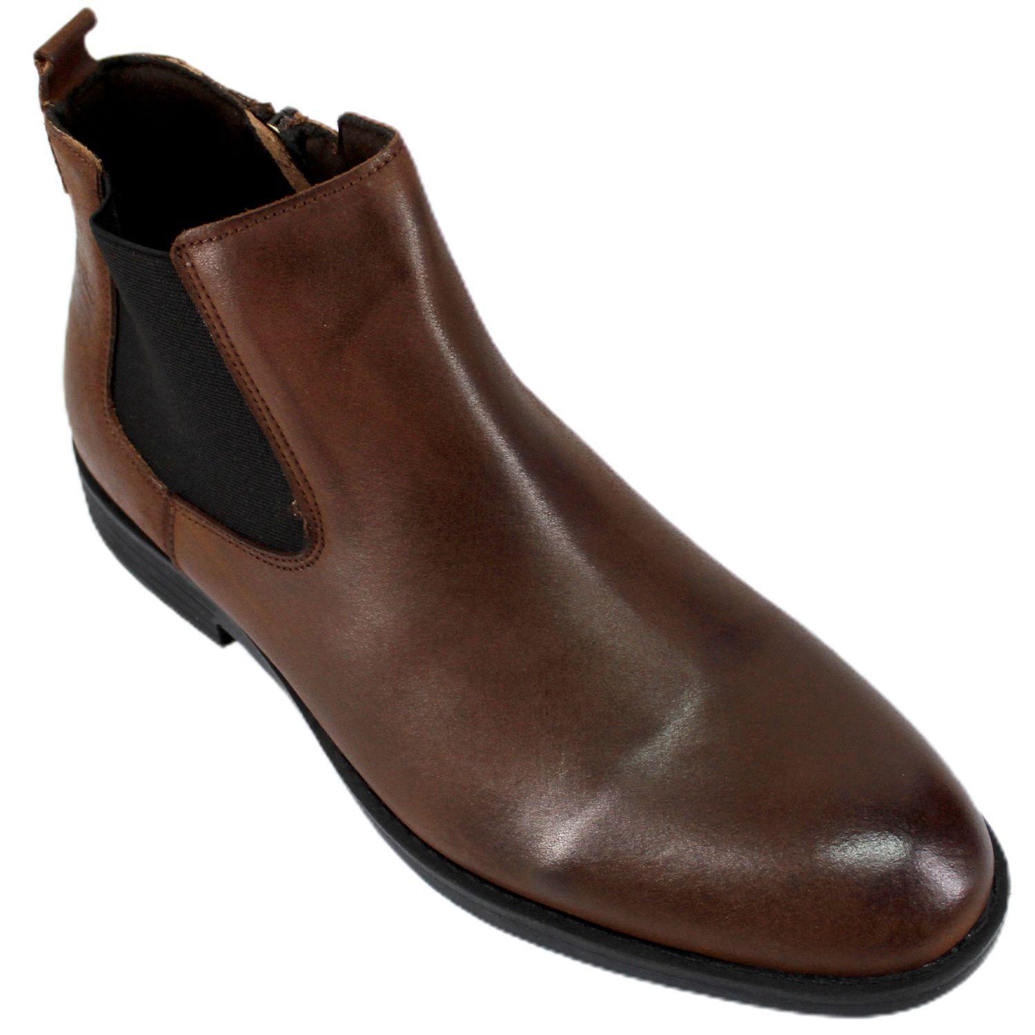 Botin Formal De Hombre Cuero 6025-2