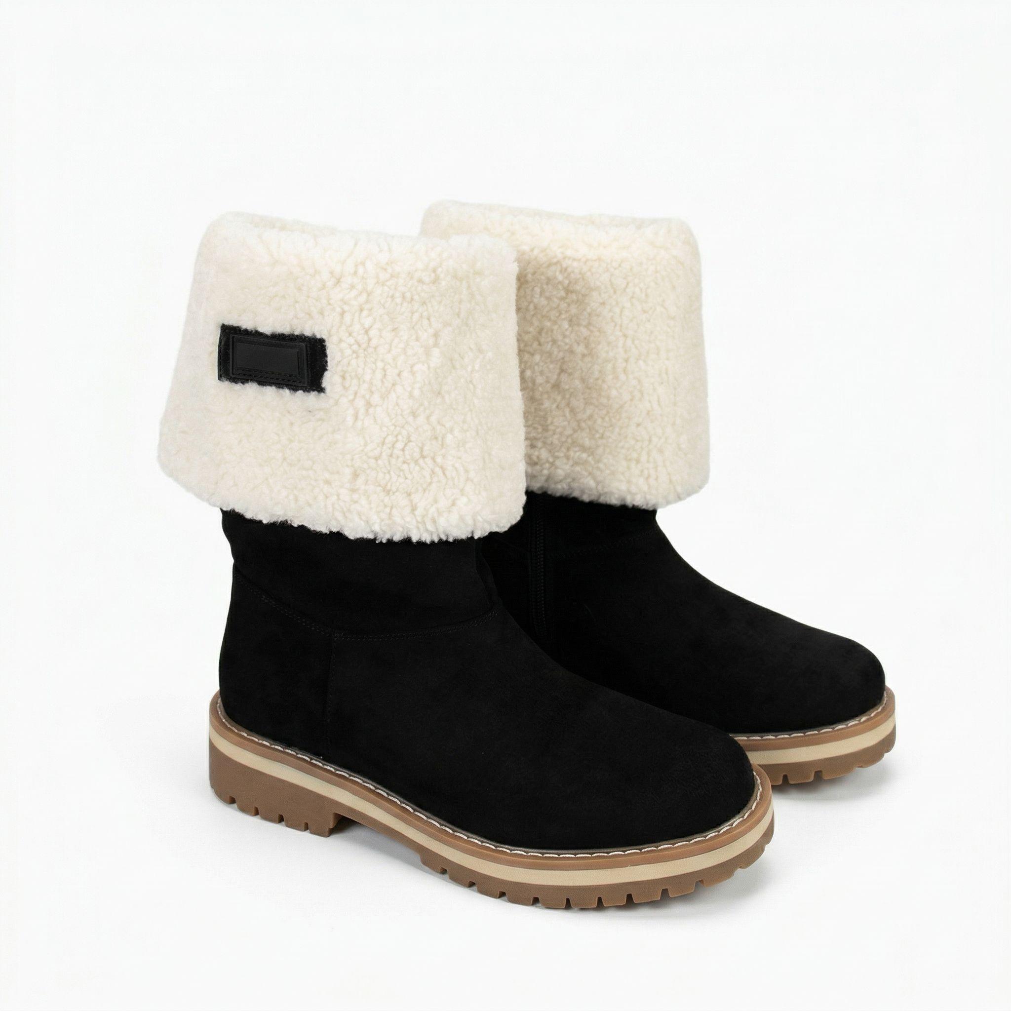Bota Mujer Larga de Gamuza Chiporro  PG24319-2