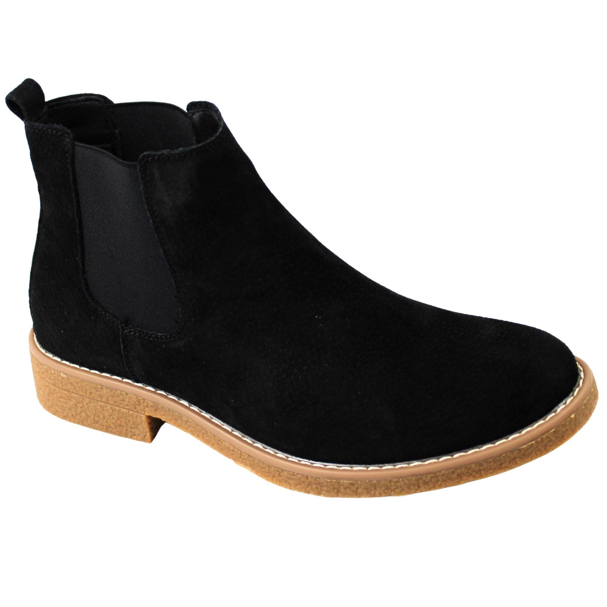 Botines Chelsea de Hombre L11 Negro-1