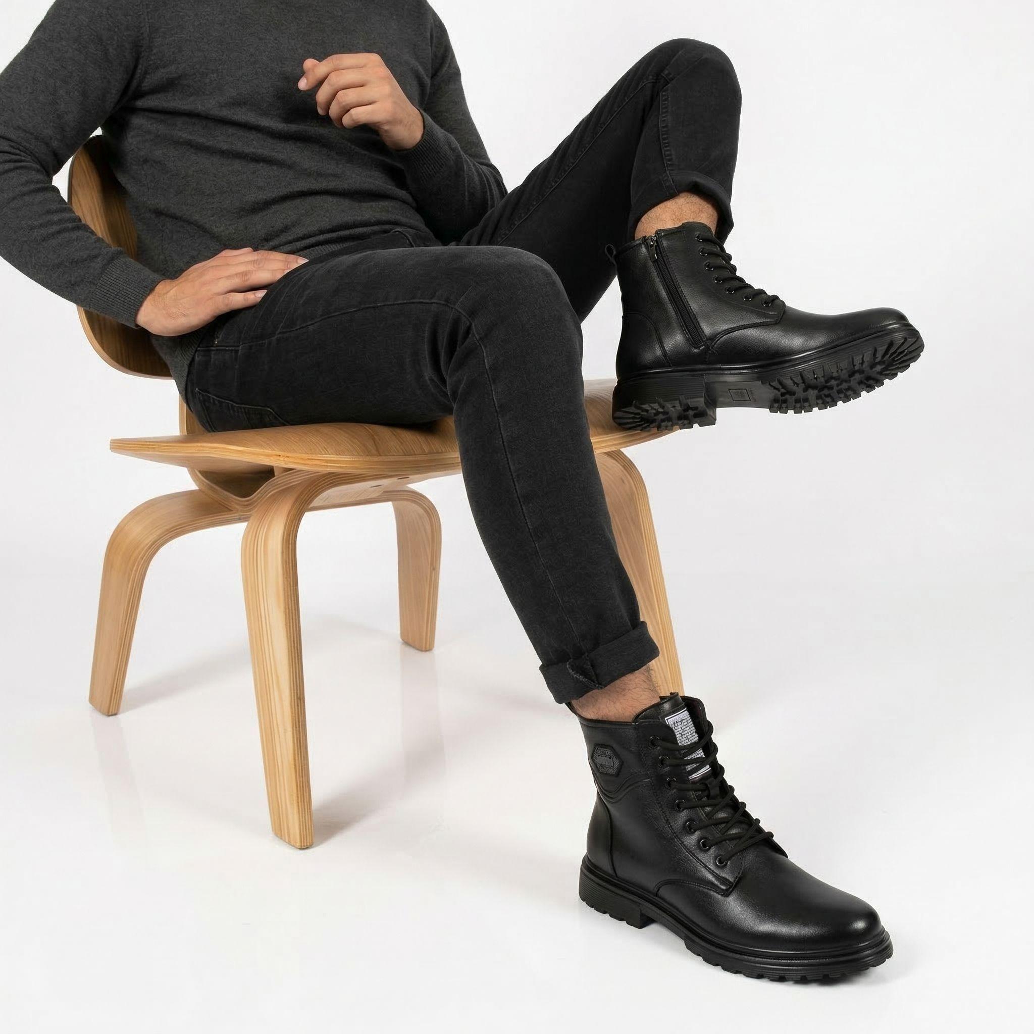 Botín Hombre Militar M2607-5