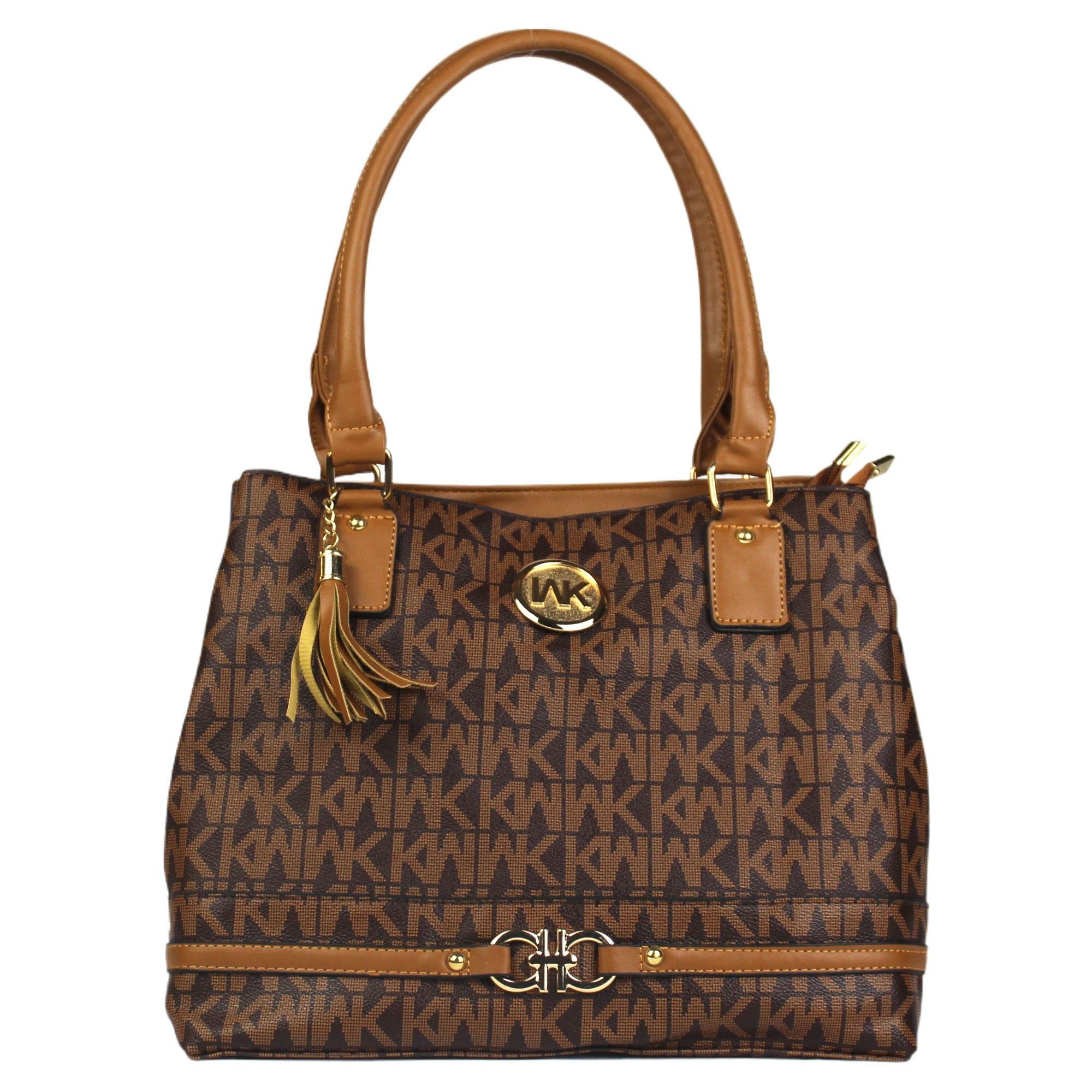 Cartera Mujer WK Marron Yassne-0