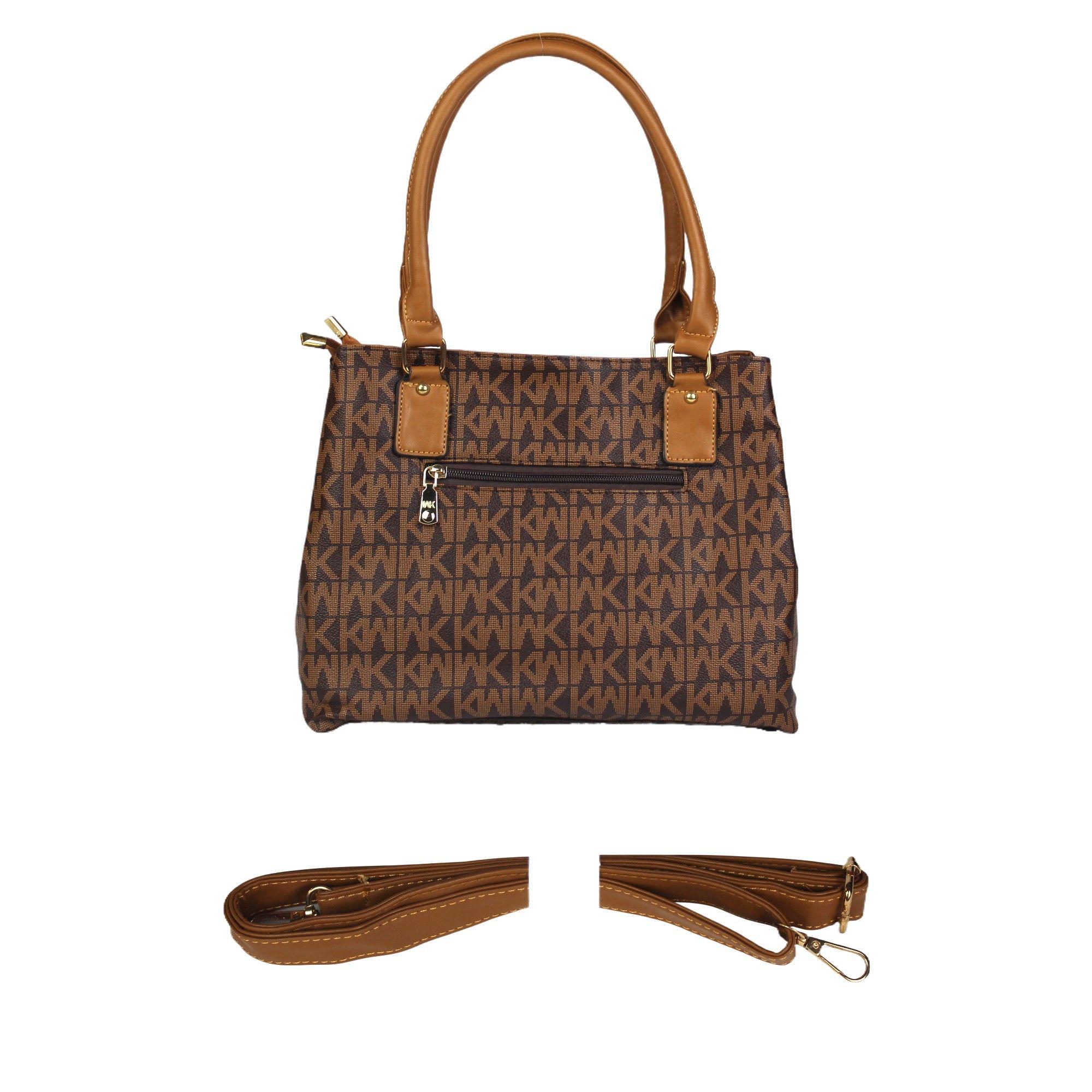 Cartera Mujer WK Marron Yassne-2