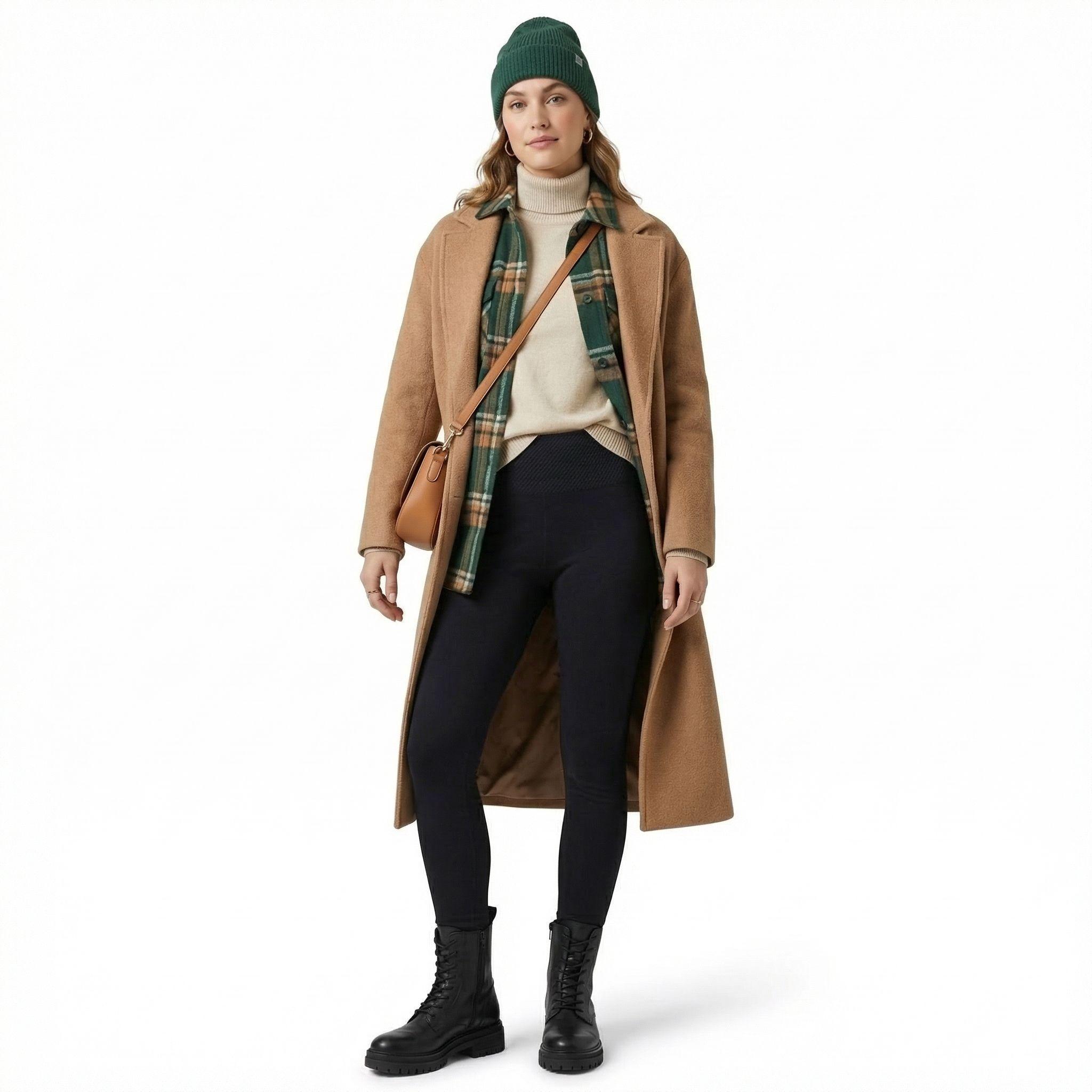 Pack 3 Calza Polar Mujer Algodón Invierno-4