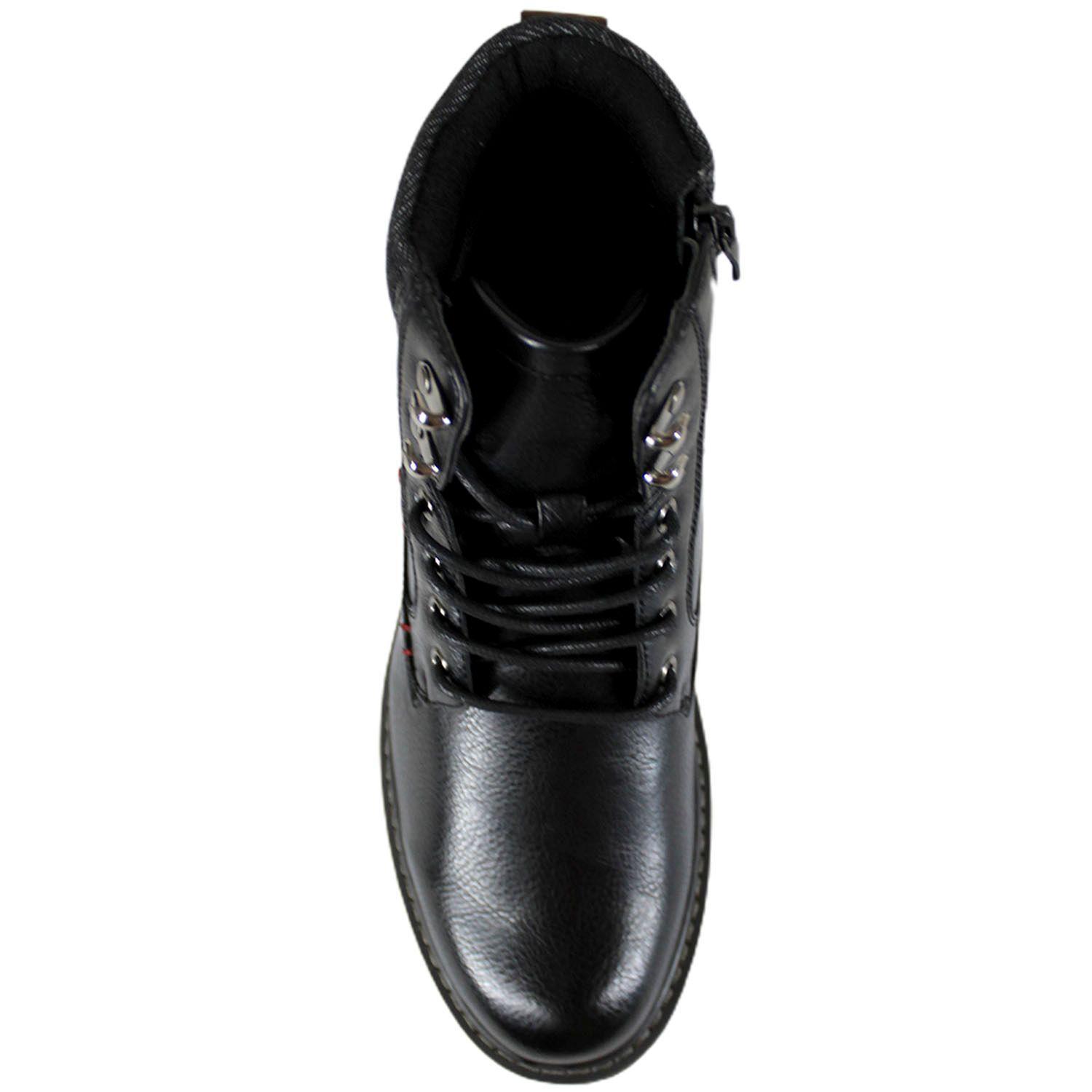 Botin Casual de Hombre con Cierre y Cordon MB57-3