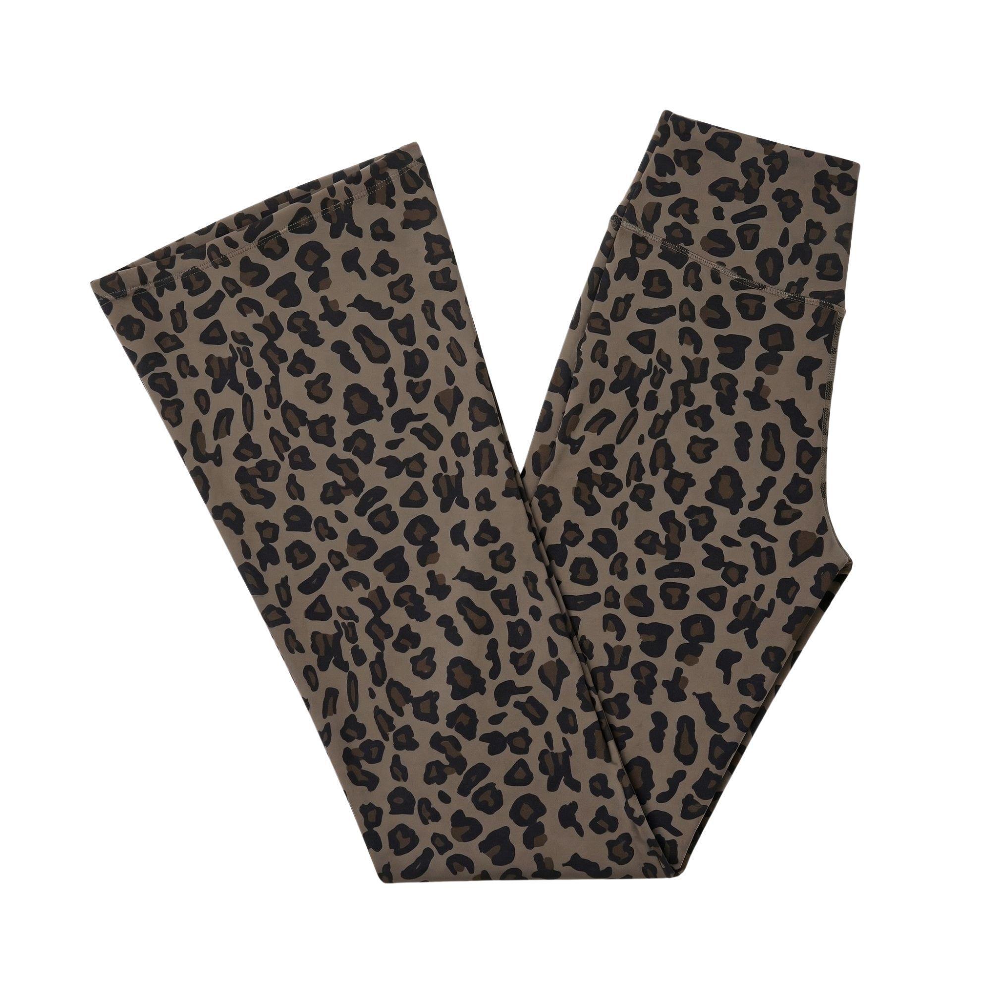 Calza Flare Negra Pata Elefante Mujer-5