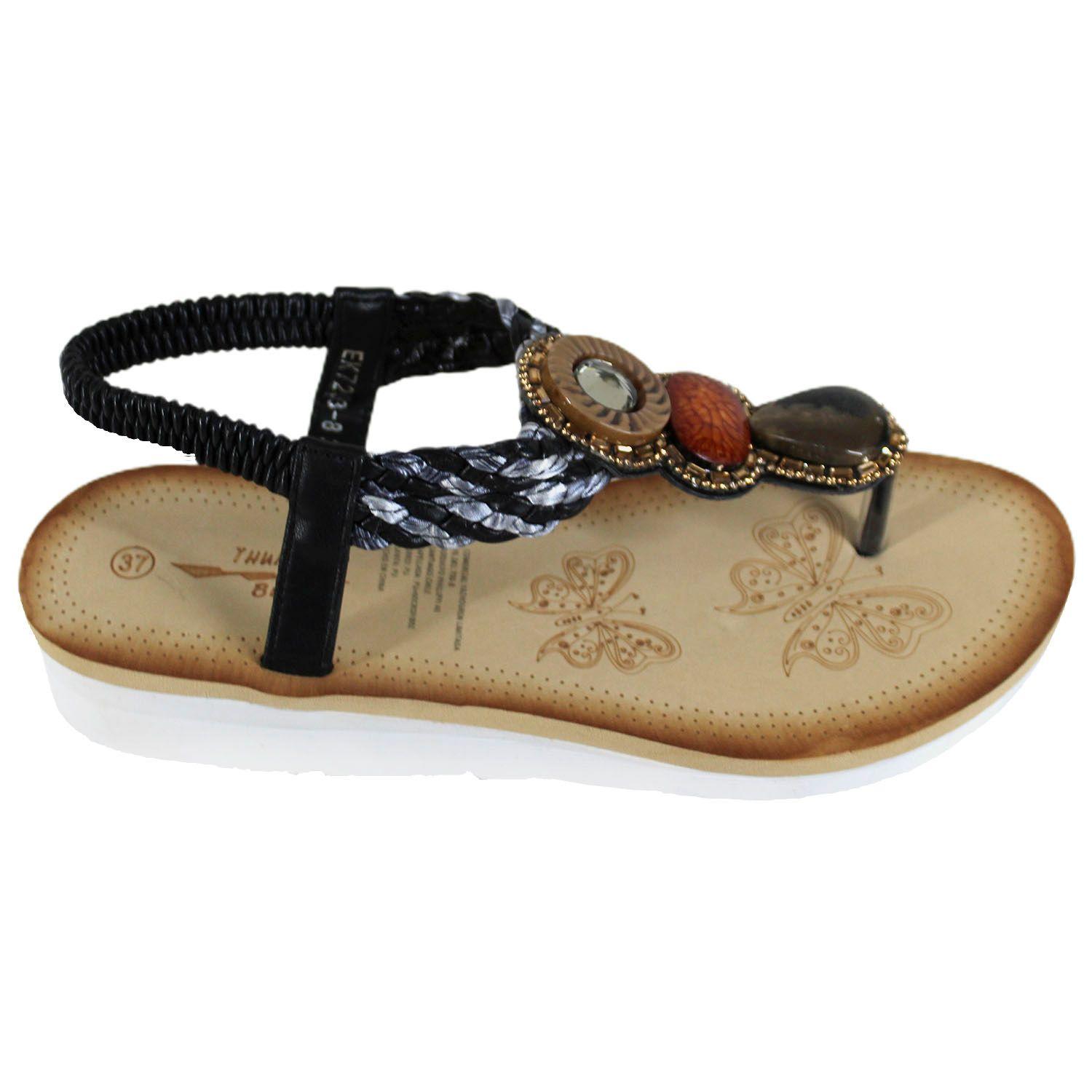 Sandalias Bajas de verano para Mujer Ek-3