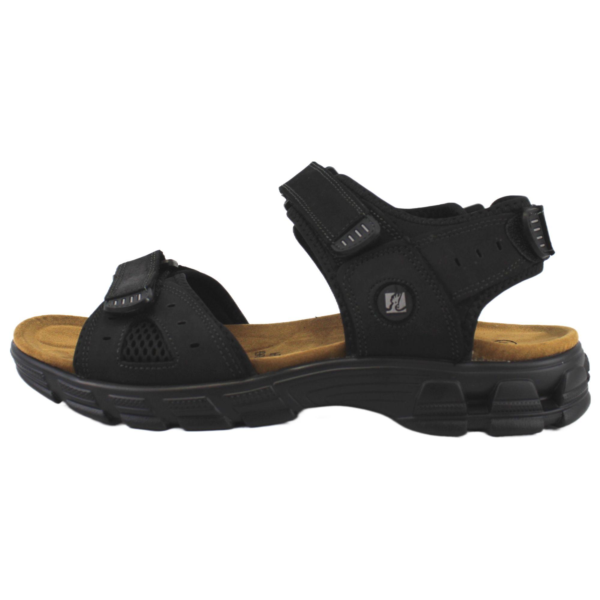 Sandalia Cuero Sport Hombre 120-0