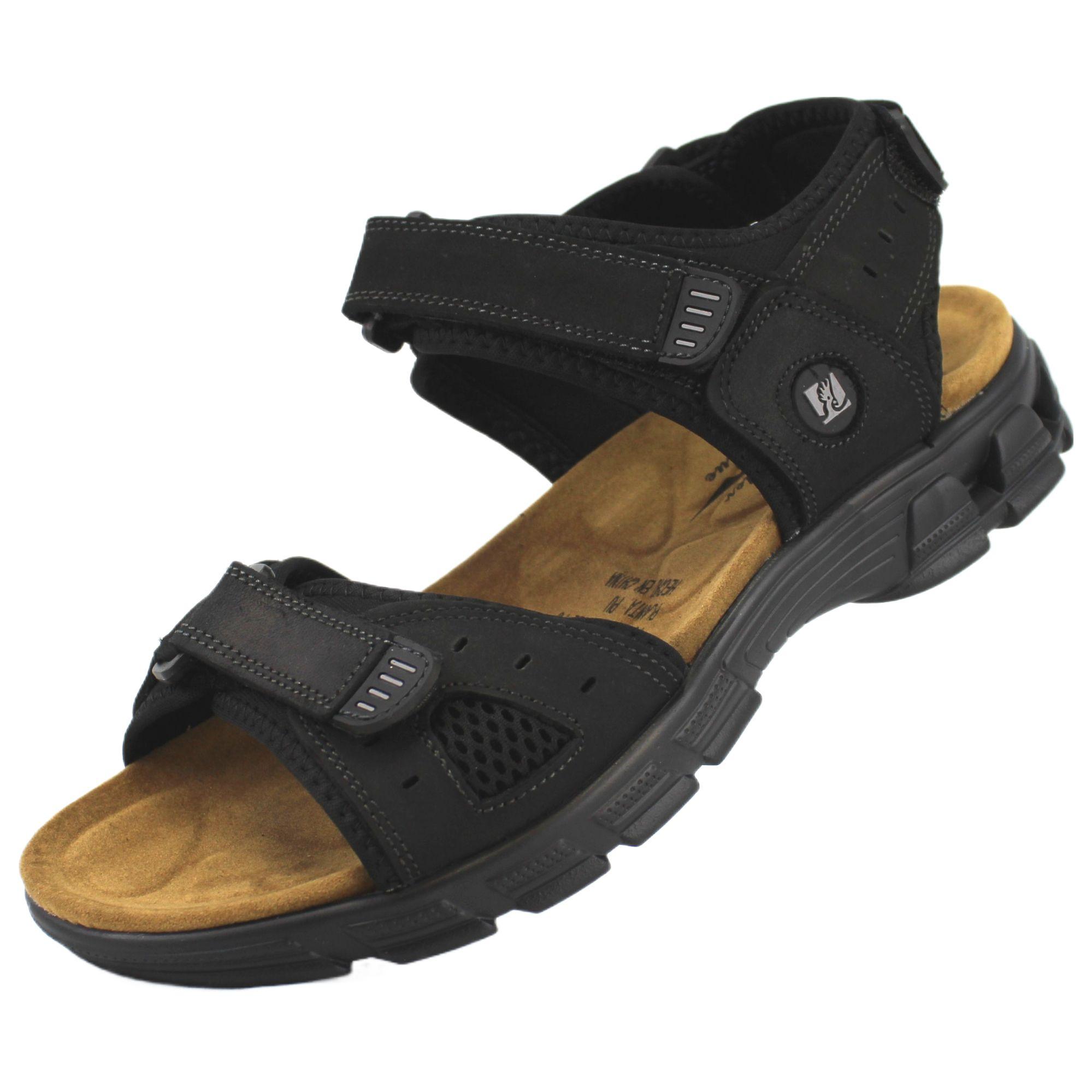 Sandalia Cuero Sport Hombre 120-1